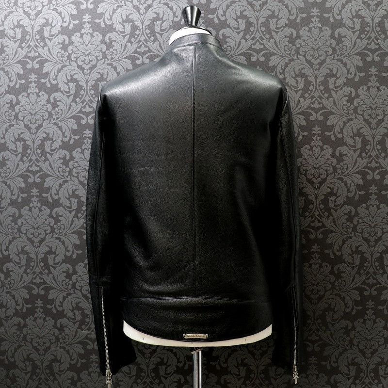 Chrome Hearts Chrome Hearts Single Zipper Straight Leather Jacket Size US L / EU 52-54 / 3 - 7 Thumbnail
