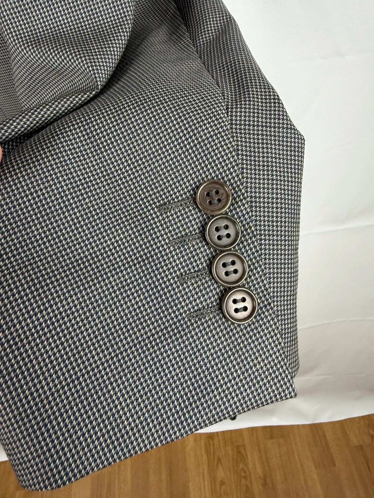 Canali Canali Wool Suit size 54 Size 44R - 3 Thumbnail