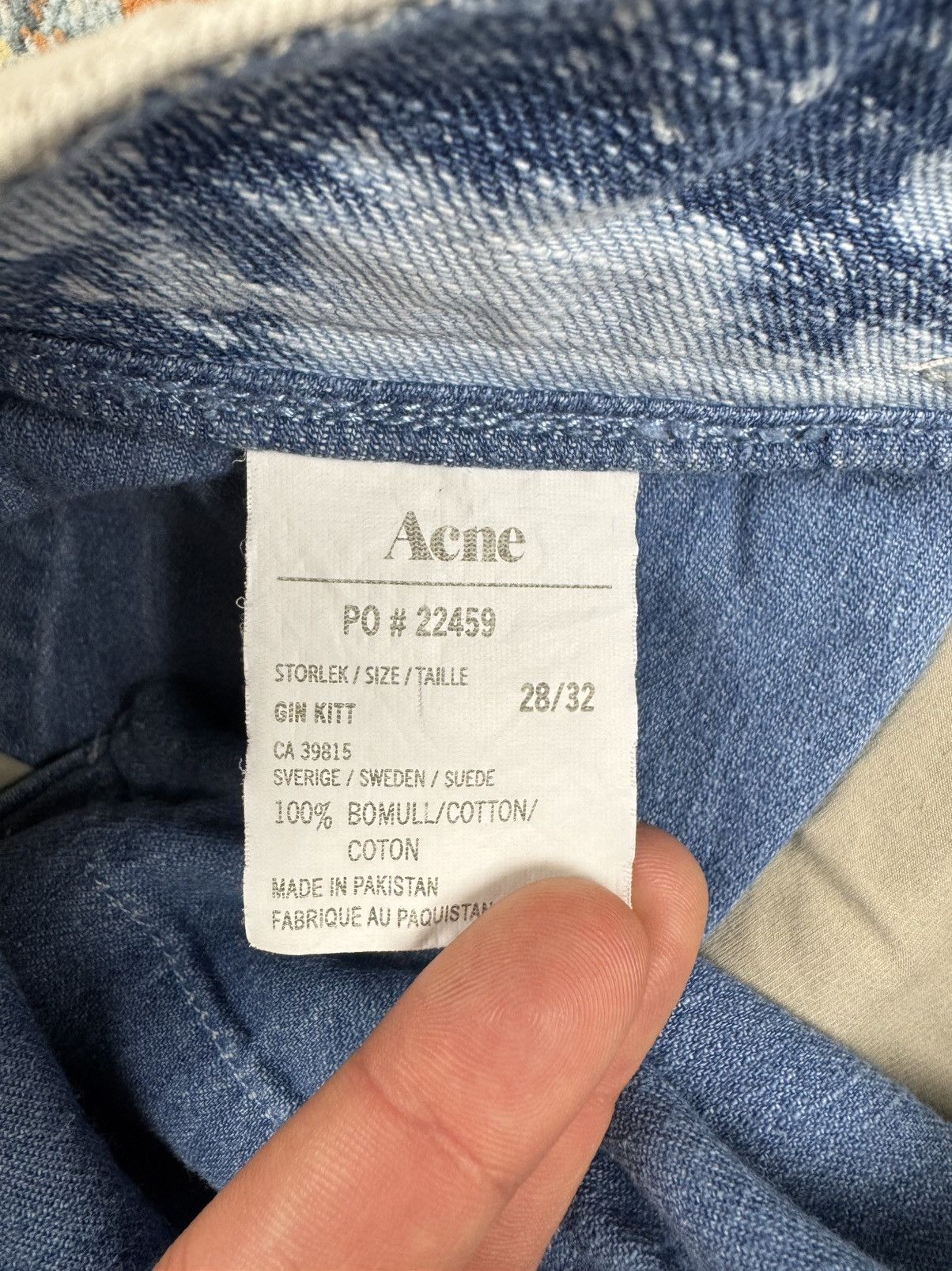 Acne Studios × Designer × Vintage Vintage y2k Acne Studios slim simple casual pants Size US 30 / EU 46 - 14 Thumbnail