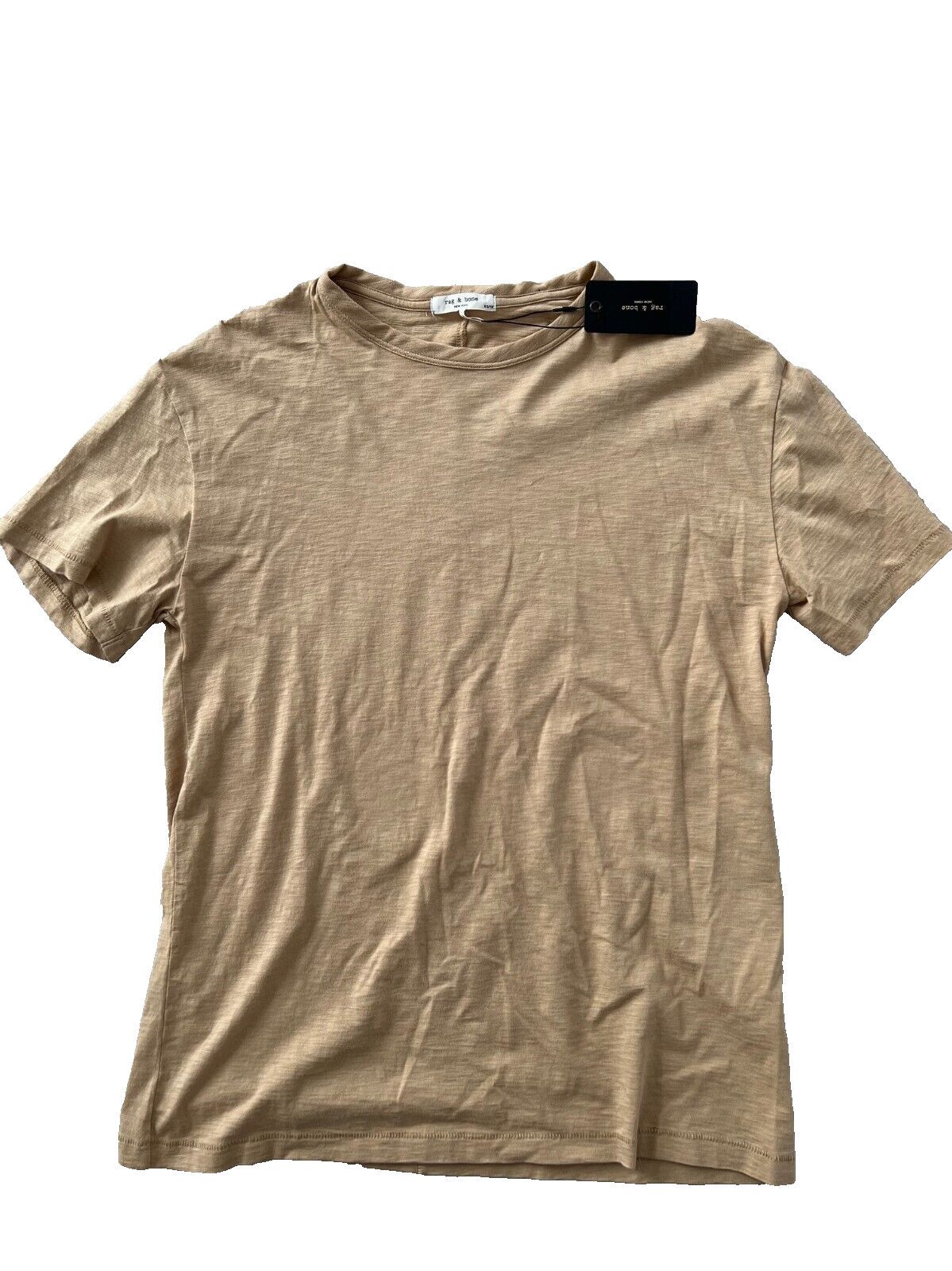 Rag & Bone Rag & Bone New York Boyfriend Slub Tee Camel ( XS ) Size XS / US 0-2 / IT 36-38 - 2 Thumbnail