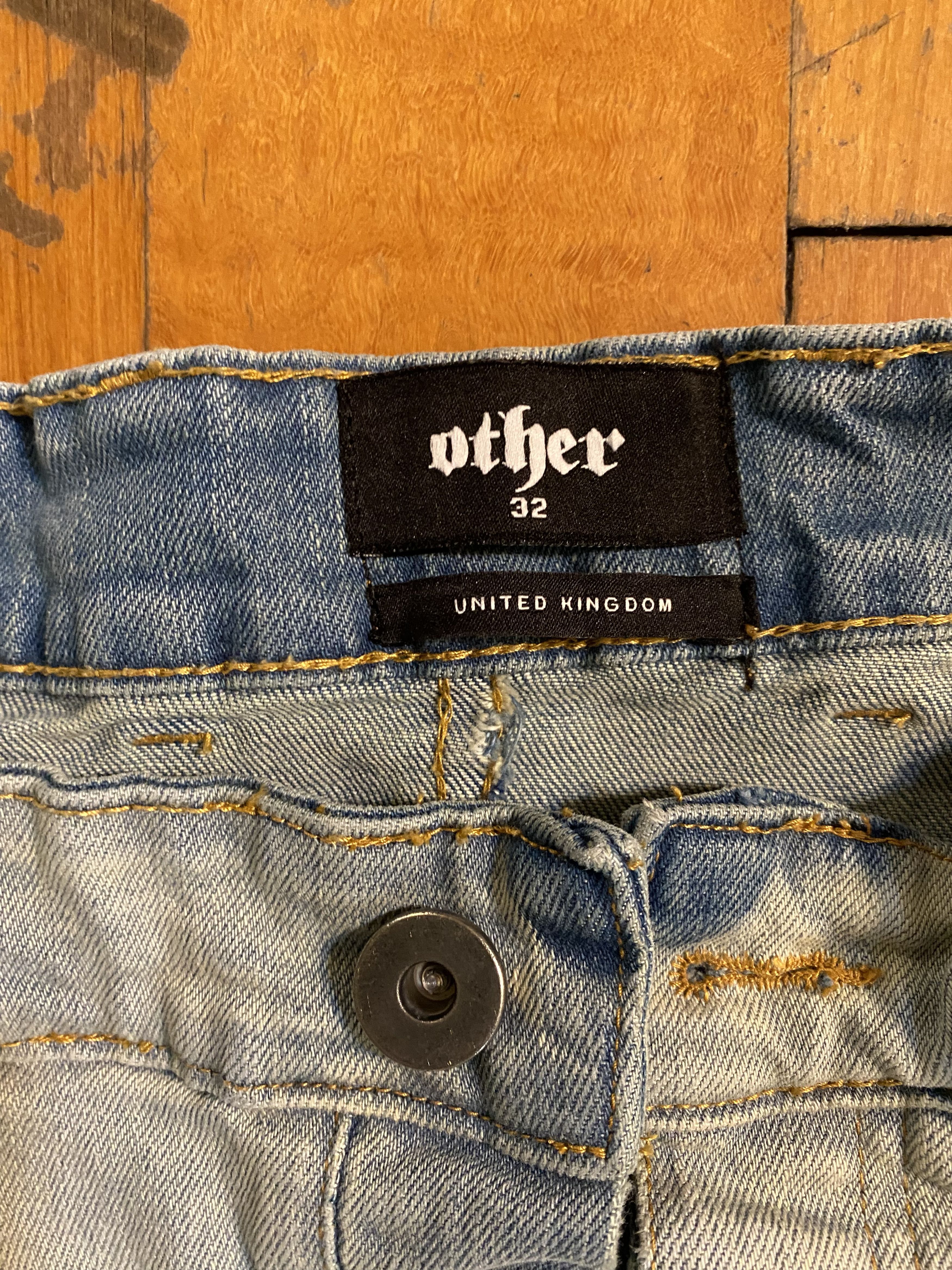 Other UK other UK distressed skinny jeans Size US 32 / EU 48 - 2 Thumbnail