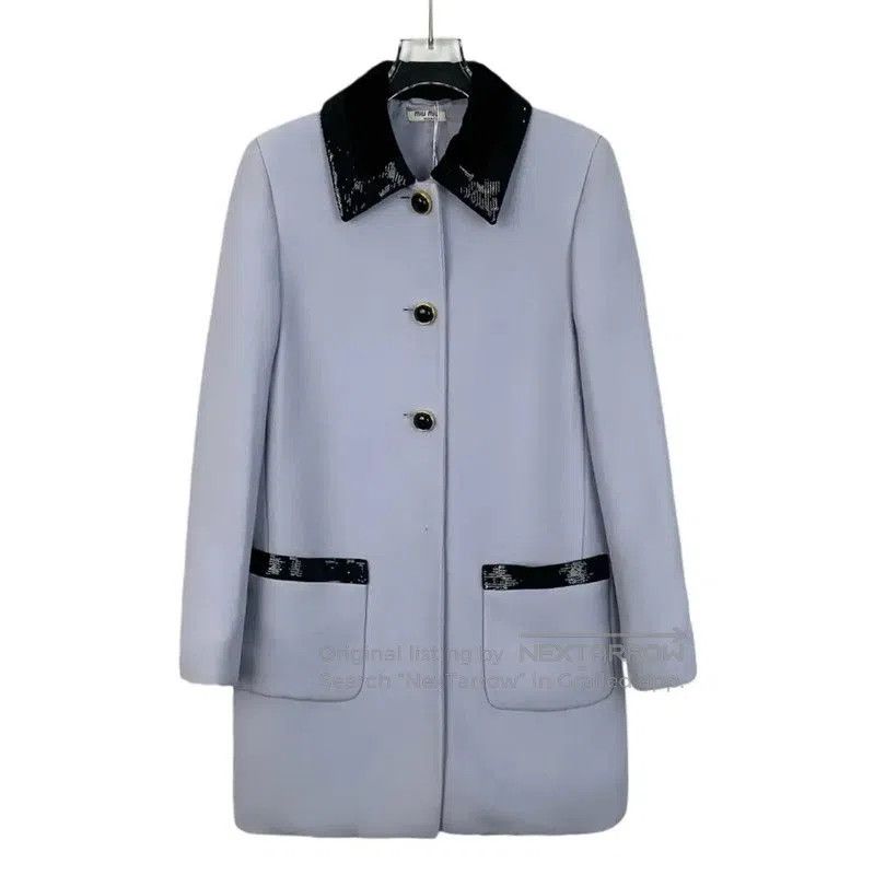 Miu Miu Miu Miu Light Purple Women's Jacket . Size XS / US 0-2 / IT 36-38 - 1 Thumbnail