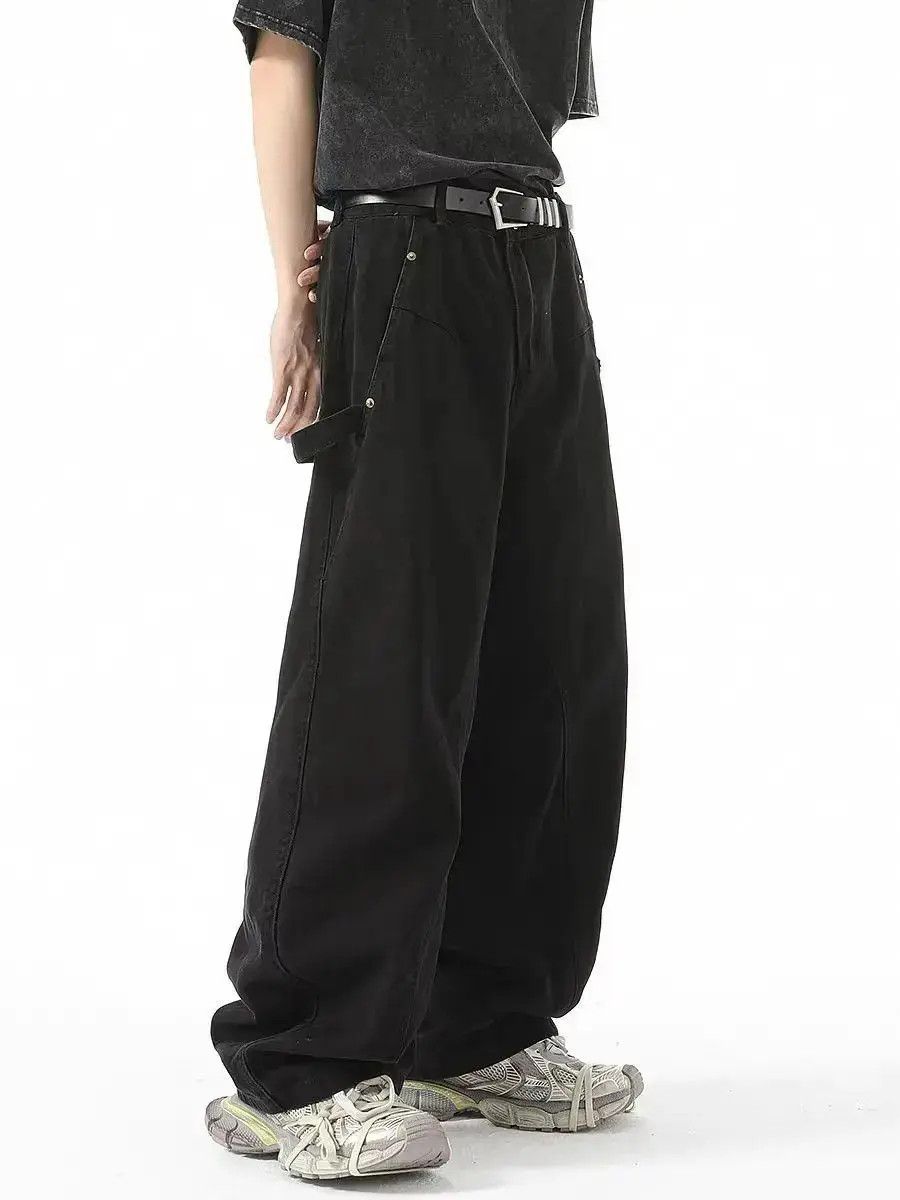 Japanese Brand Vintage work trousers loose cleanfit Size US 32 / EU 48 - 3 Thumbnail