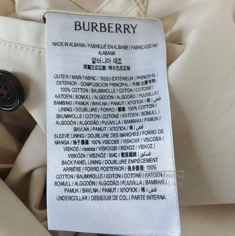 Burberry Burberry Cream Women's Trench Coat. Size L / US 10 / IT 46 - 4 Thumbnail