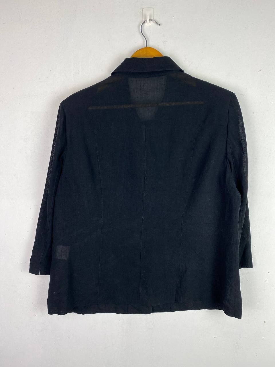 Burberry vintage burberry light black jacket nice design Size L / US 10 / IT 46 - 8 Thumbnail