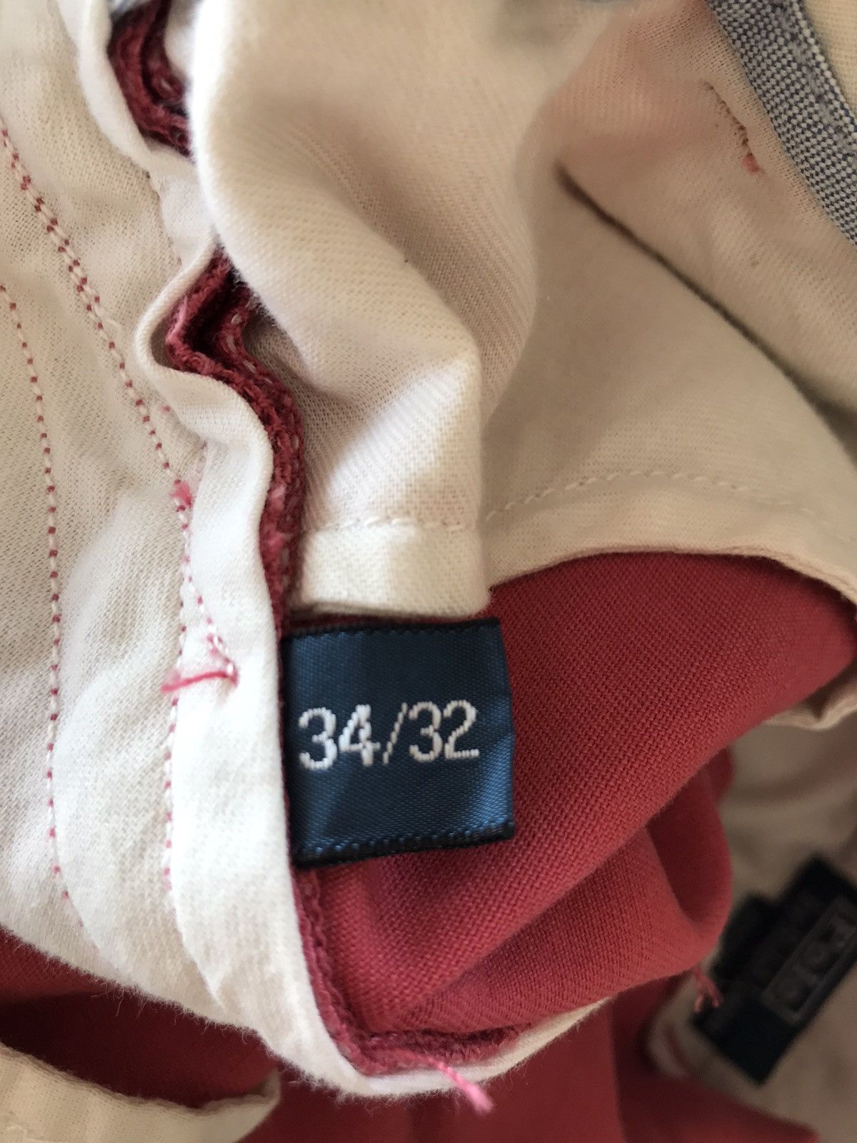 Polo Ralph Lauren × Ralph Lauren × Vintage Polo Ralph Lauren Khakis Pants Slim Fit Pink Size US 33 - 5 Thumbnail