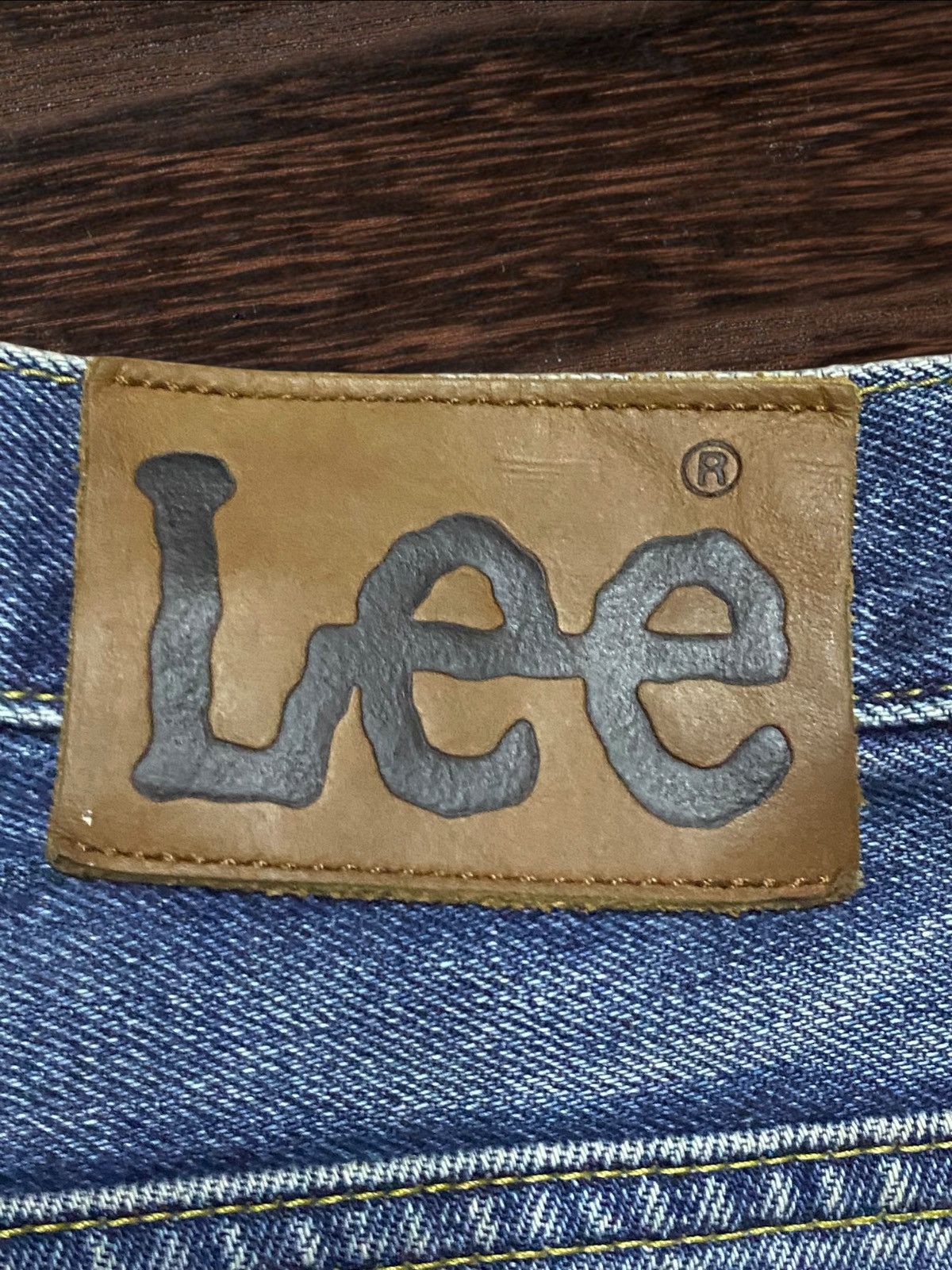 Lee × Vivienne Westwood Vintage Lee Riders Faded Wash Distressed Baggy Jeans Size US 34 / EU 50 - 14 Thumbnail