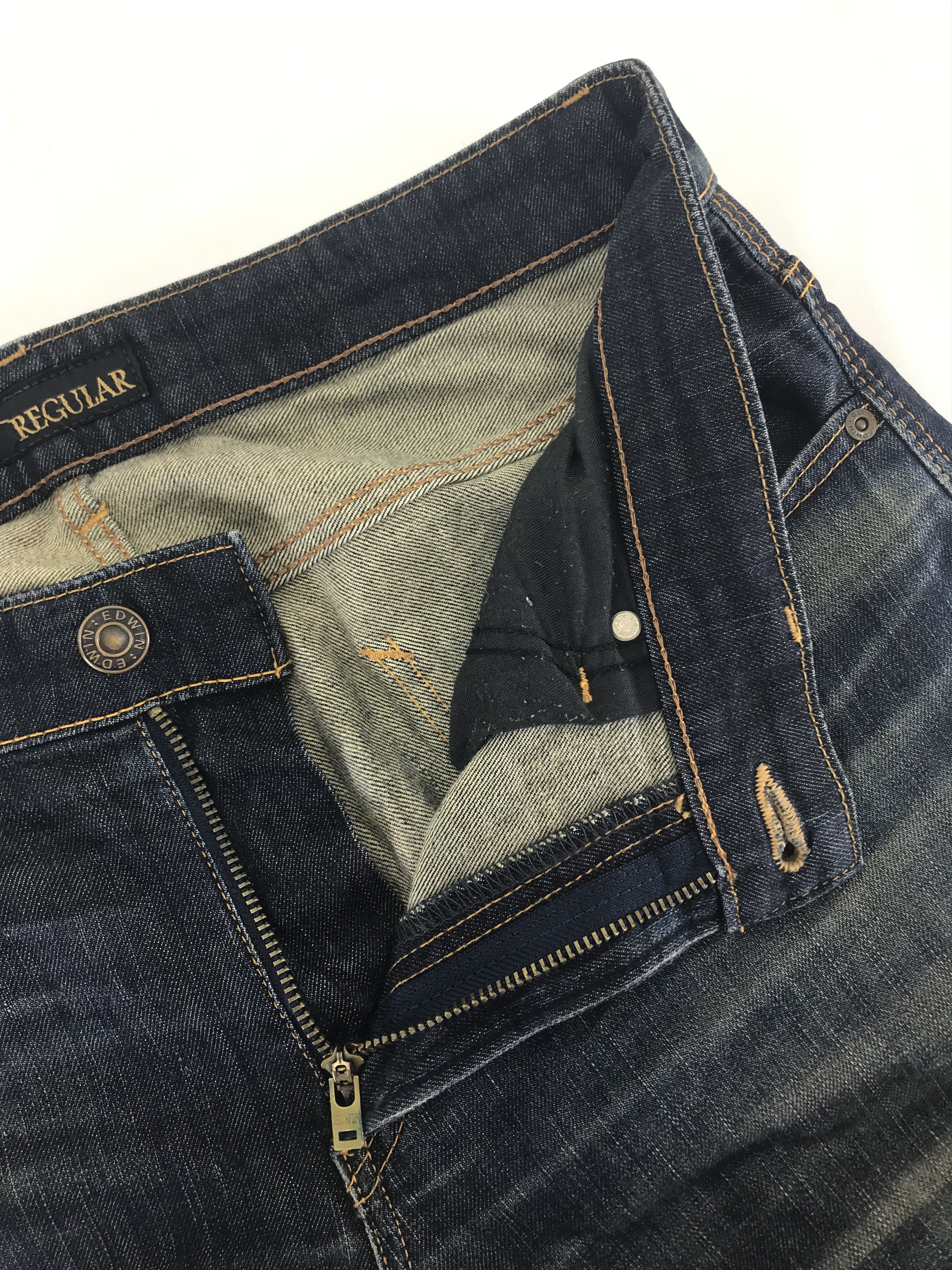 Edwin Vintage Edwin 503 Japanese Blue Jeans Size US 33 - 9 Thumbnail