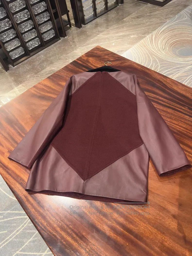 Hermes Hermes Show Model Patchwork Leather Short Jacket Size XS / US 0-2 / IT 36-38 - 5 Thumbnail