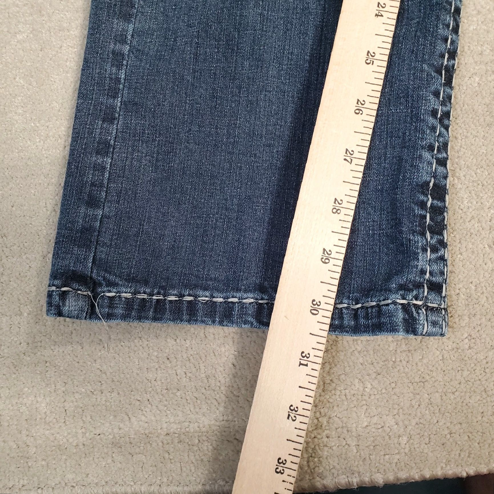 Wrangler Wrangler Jeans Mens 36x30 Blue Slim Straight Leg Medium Wash Rodeo 47 Rock Retro Logo Cowboy Southwest Pockets Mens Size US 36 / EU 52 - 6 Thumbnail