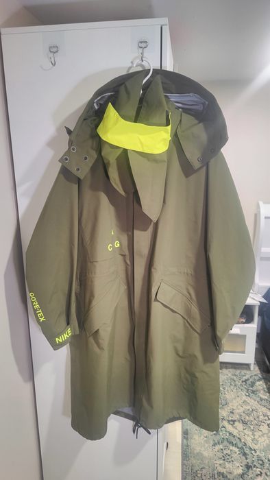 Errolson Hugh NikeLab ACG Gore-Tex parka, Green, Size M,AQ3516-395