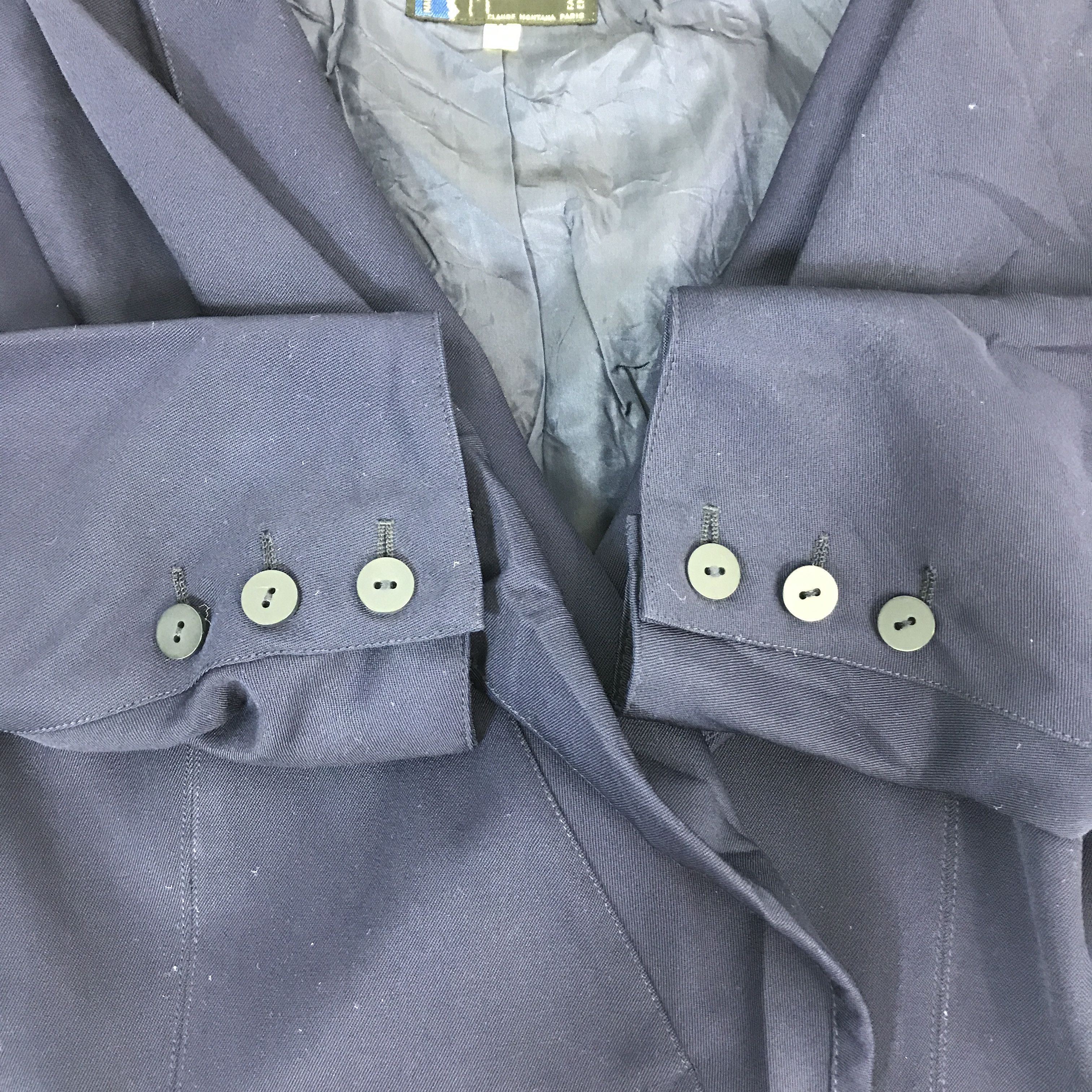 Claude Montana CLAUDE MONTANA PARIS LONG COAT JACKET Size US L / EU 52-54 / 3 - 7 Thumbnail