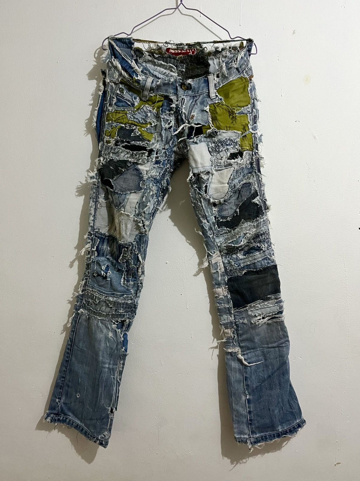 Vintage Vintage Miss Sixty Distressed Denim Jeans LGB Style Size US 29 - 1 Thumbnail