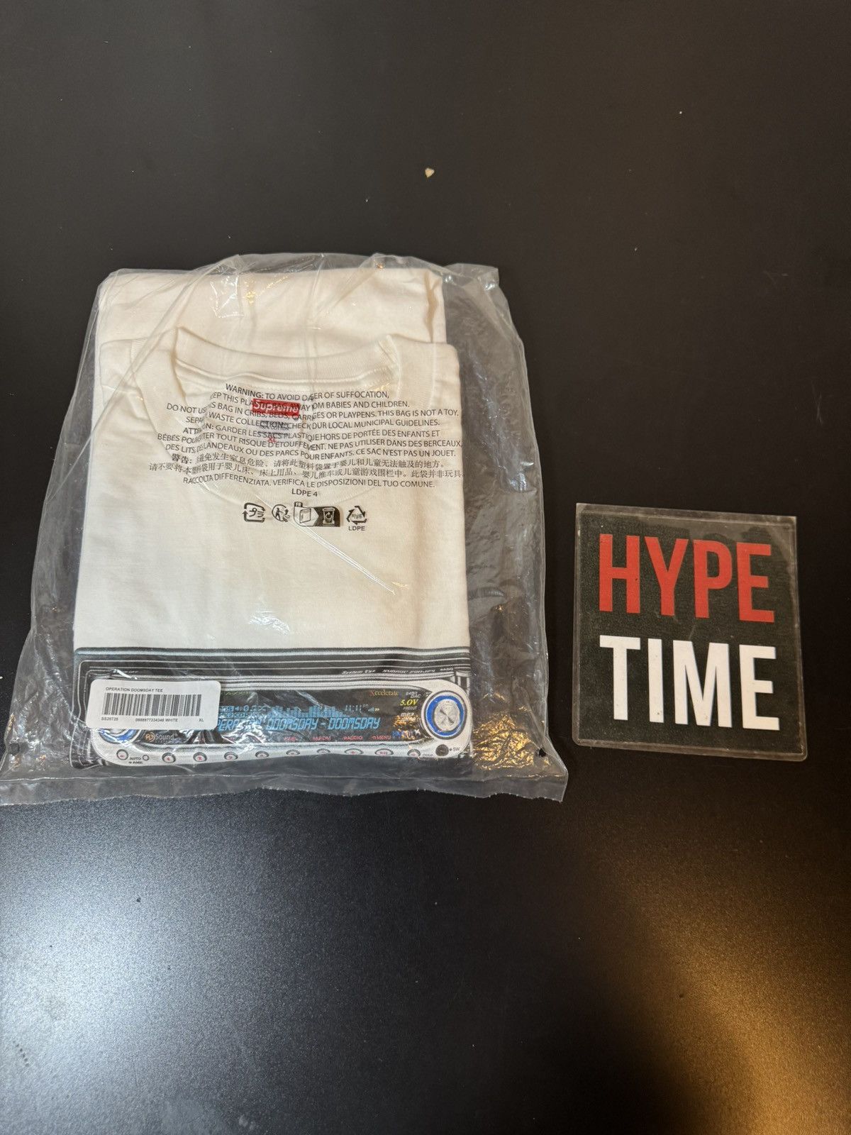 Supreme Supreme operation doomsday / receiver tee Size US XL / EU 56 / 4 - 1 Thumbnail