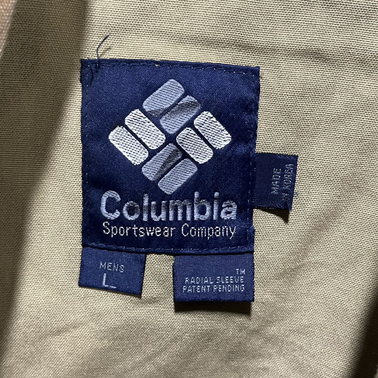 Columbia VINTAGE 90s COLUMBIA DUCK CAMO GORP OUTDOOR BOMBER JACKET Size US L / EU 52-54 / 3 - 6 Thumbnail