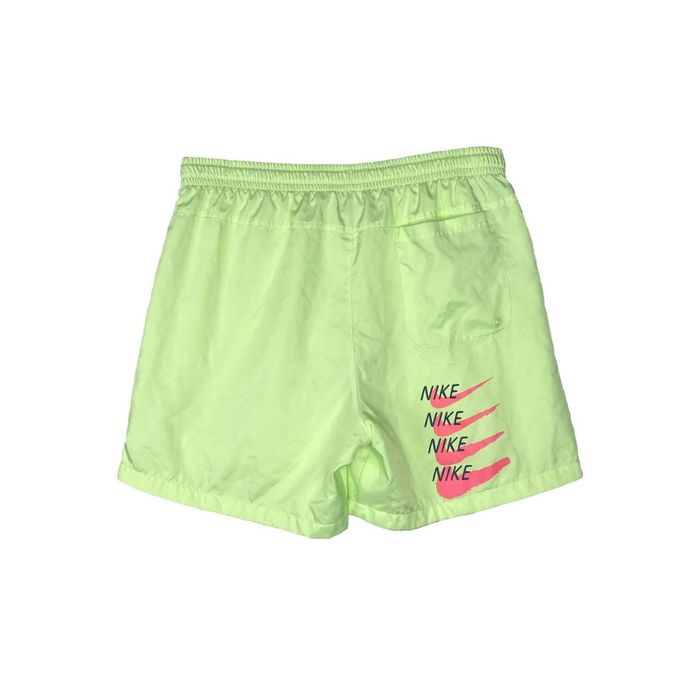 Nike neon hot sale swim trunks