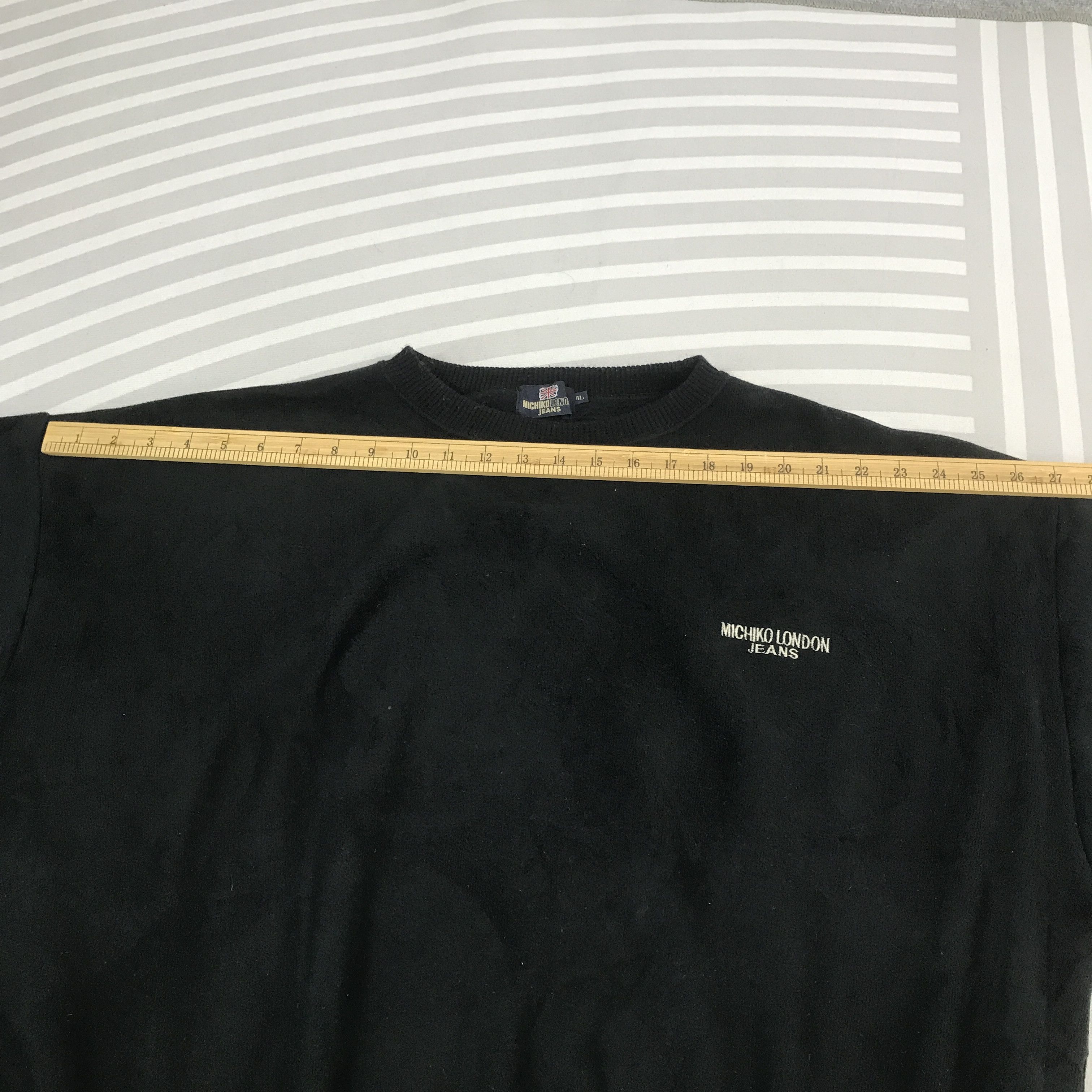 Michiko Koshino London × Vintage Vintage Michiko London logo Sweatshirt Size US L / EU 52-54 / 3 - 7 Thumbnail
