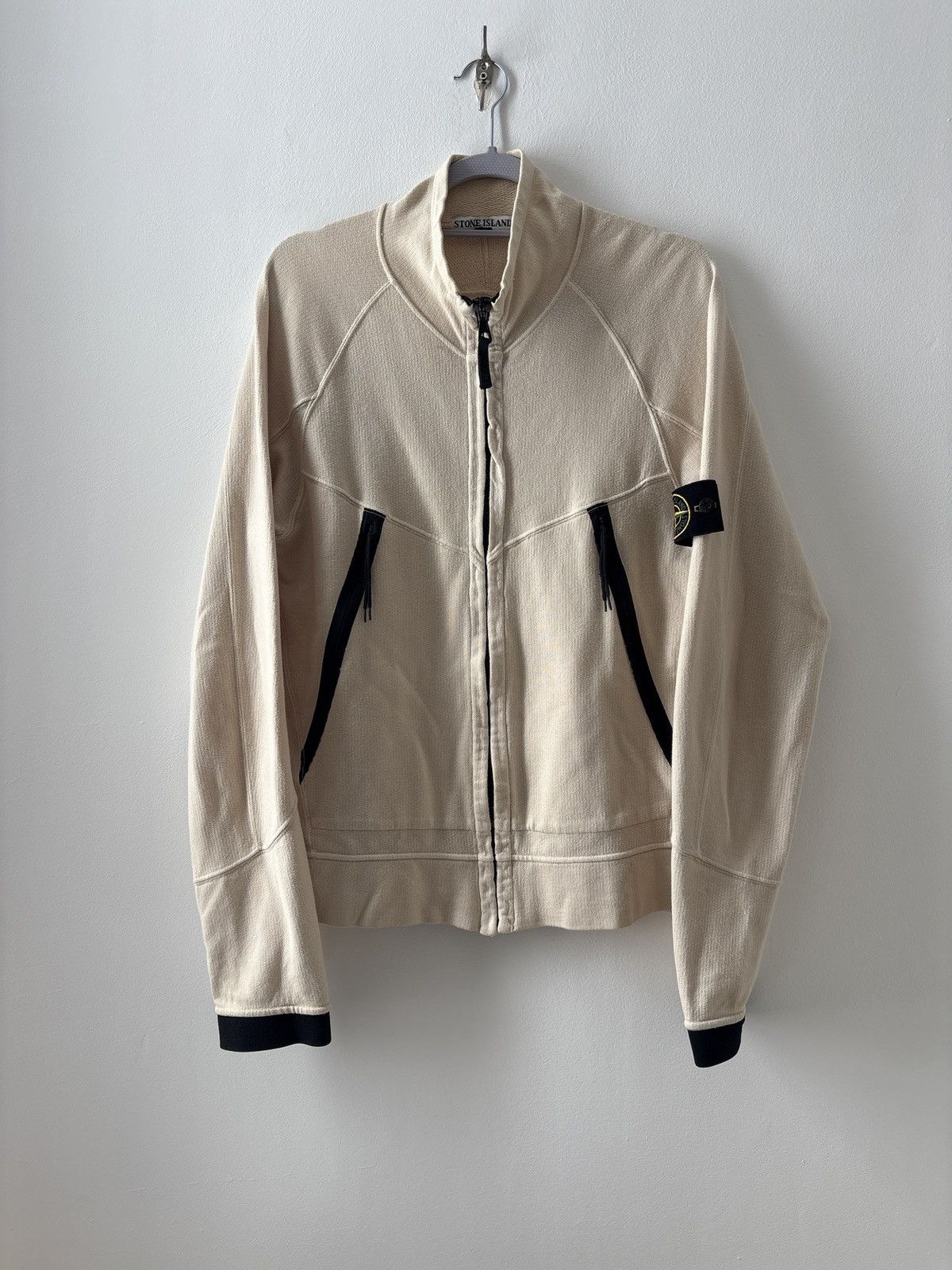 Stone Island Vintage Stone Island Zip Up Fleece Sweater Jacket Medium Size US M / EU 48-50 / 2 - 1 Thumbnail