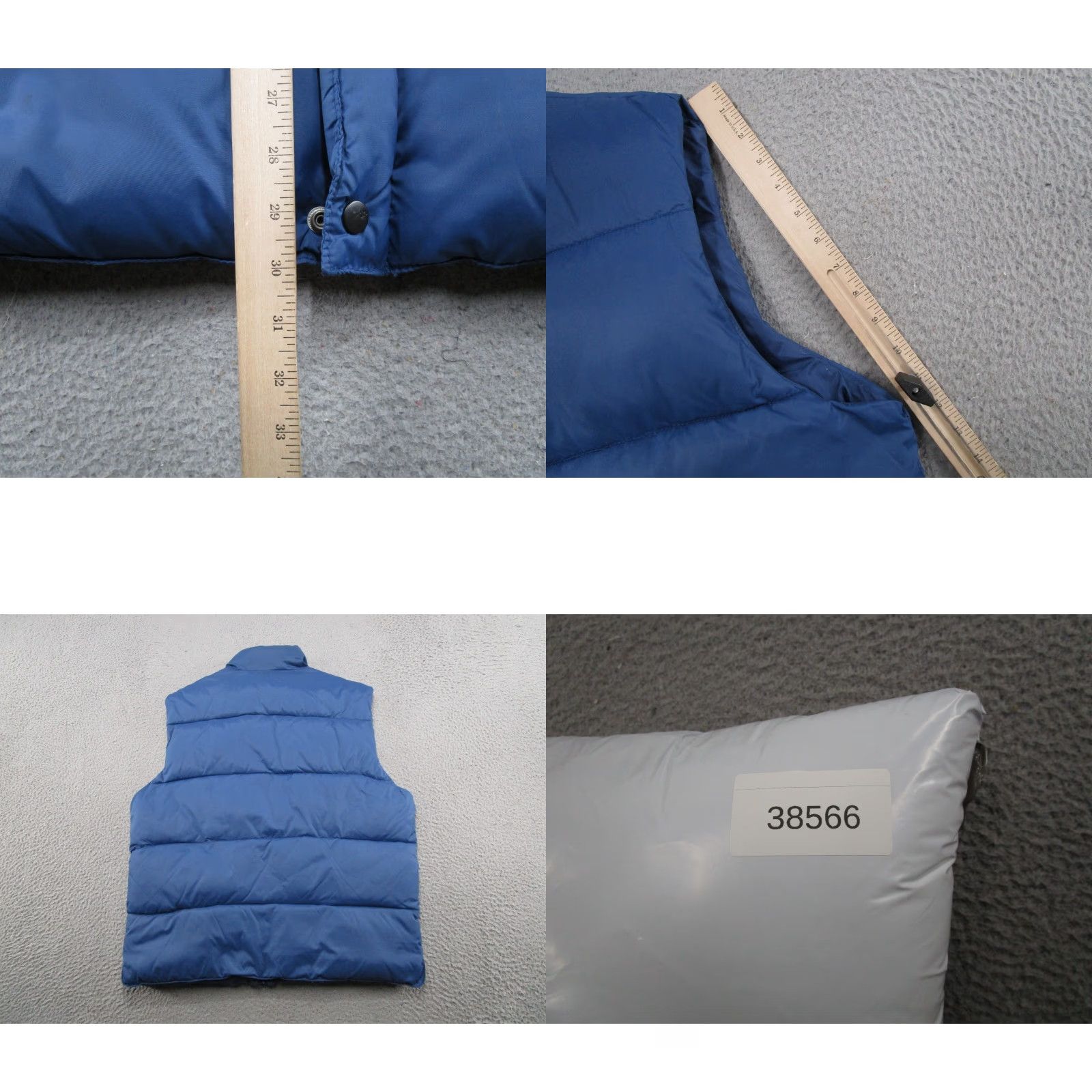 Old Navy Vintage Old Navy Vest Puffer Zip Front Snap Pockets Blue Size L Mens Casual Outdoor 90s Style Size US L / EU 52-54 / 3 - 8 Thumbnail