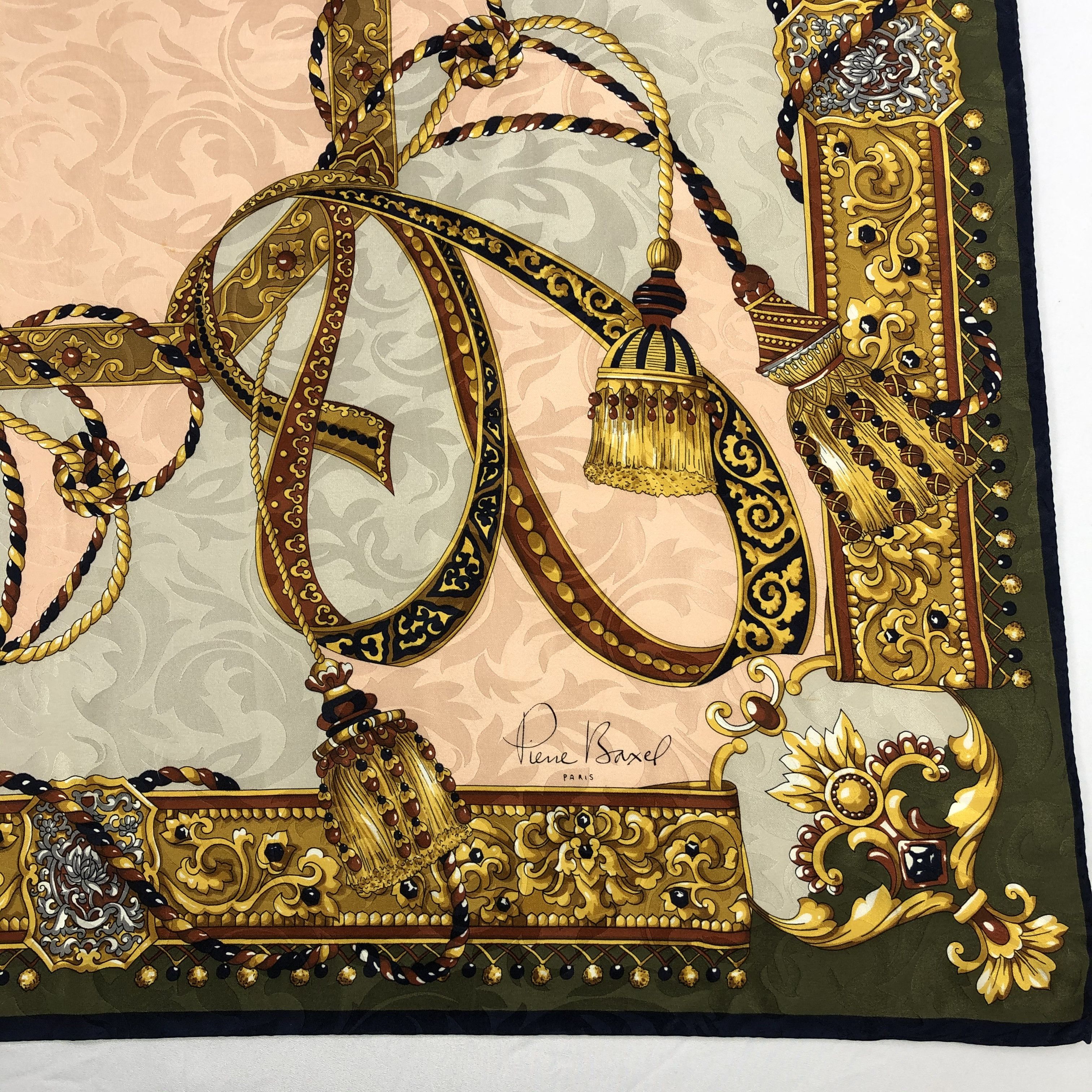 Other Vintage Pierre Baxel Silk Scarf Size ONE SIZE - 4 Thumbnail