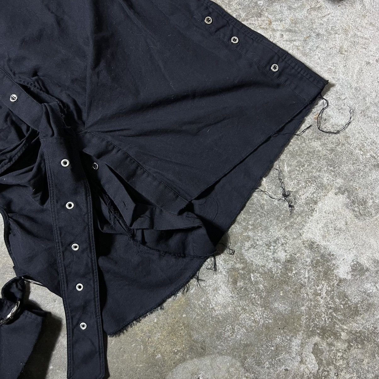 Marques'Almeida Marques’Almeida - SS/23 - Twist Detail Poplin Shirt Size M / US 6-8 / IT 42-44 - 9 Thumbnail