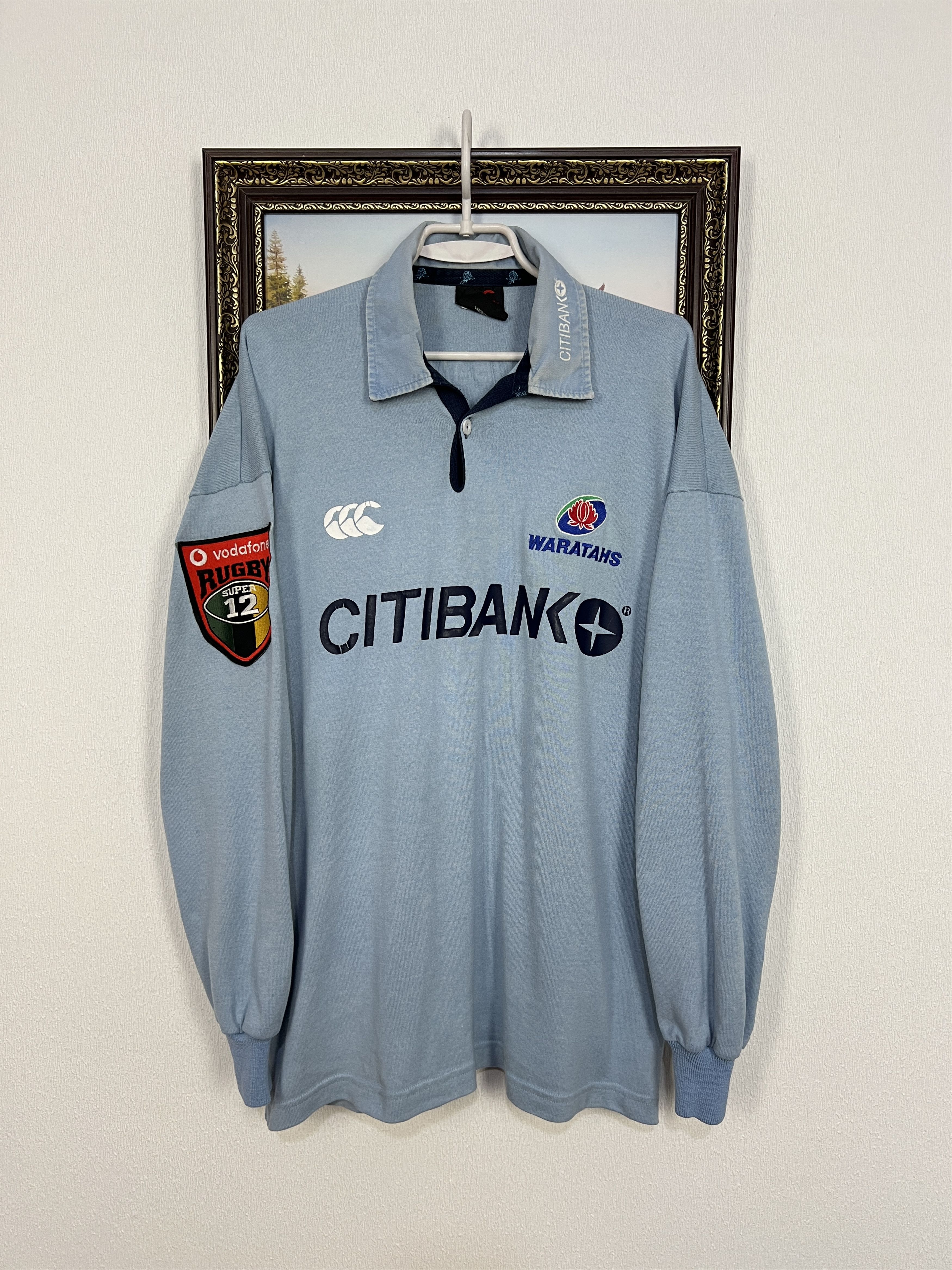 Vintage Vintage Canterbury NSW Waratahs Rugby Long Sleeve Jersey Size US XL / EU 56 / 4 - 1 Thumbnail