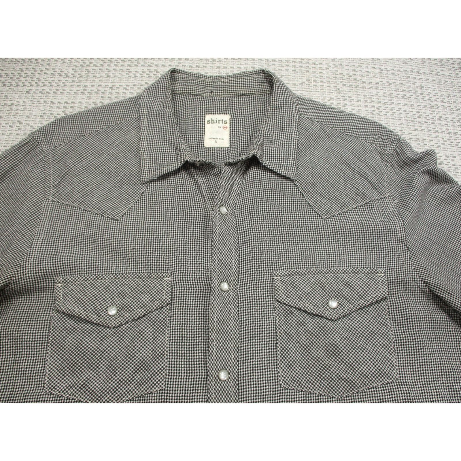 Vintage Shirts by AG Adriano Goldschmied Shirt Mens Large Long Sleeve Button Up Size US S / EU 44-46 / 1 - 4 Thumbnail
