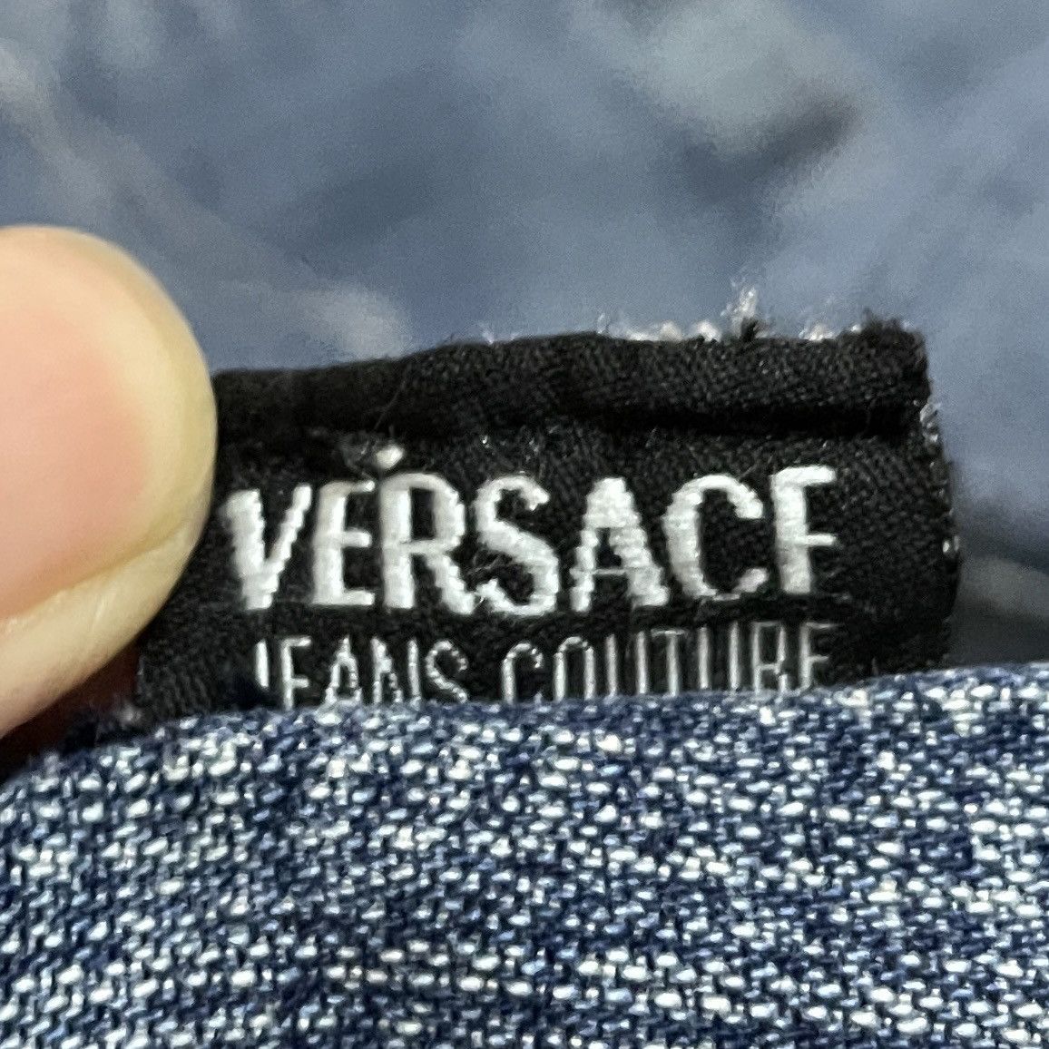 Versace Jeans Couture × Vintage Very Rare Vintage Versace Jeans Couture Flared Jeans 2000s Size US 29 - 10 Thumbnail
