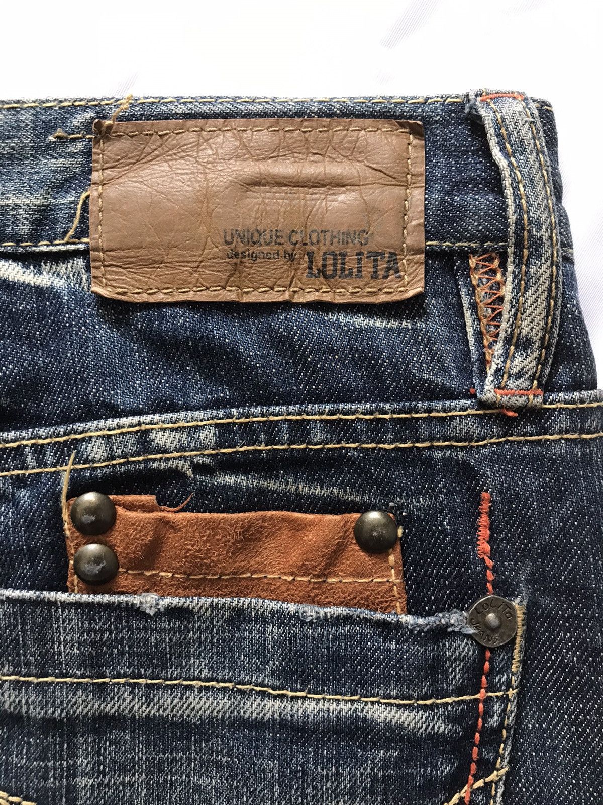 Beauty Beast × If Six Was Nine × Japanese Brand JAPANESE BRAND LOLITA FLARE DISTRESSED JEANS Size US 31 - 7 Thumbnail