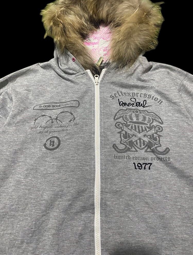 If Six Was Nine × Japanese Brand × Le Grande Bleu (L.G.B.) 🤍B~One Soul Hoodie Faux Fur IfSixWasNine LGB Style🤍 Size US M / EU 48-50 / 2 - 3 Thumbnail