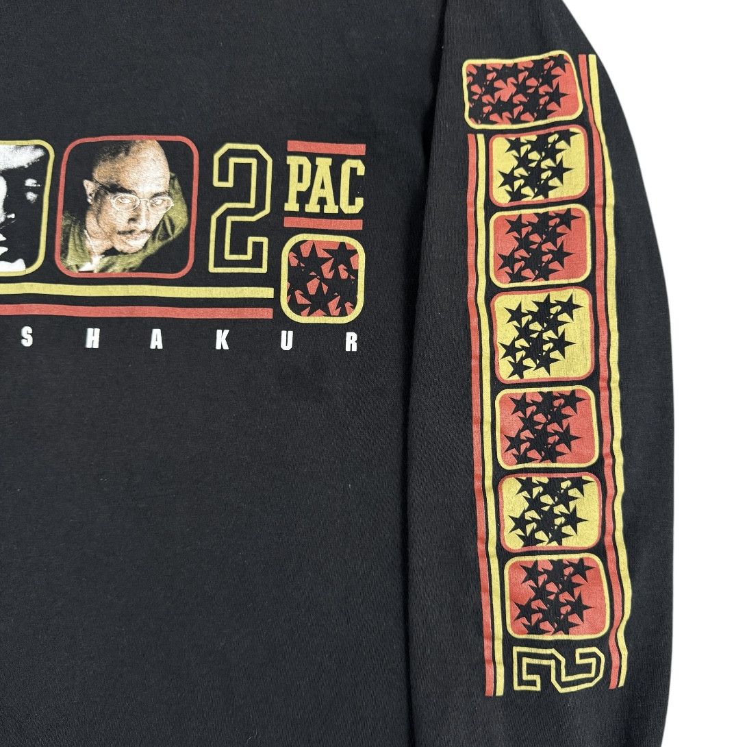 Rap Tees Vintage 90s Tupac Longsleeve Size US XL / EU 56 / 4 - 3 Thumbnail