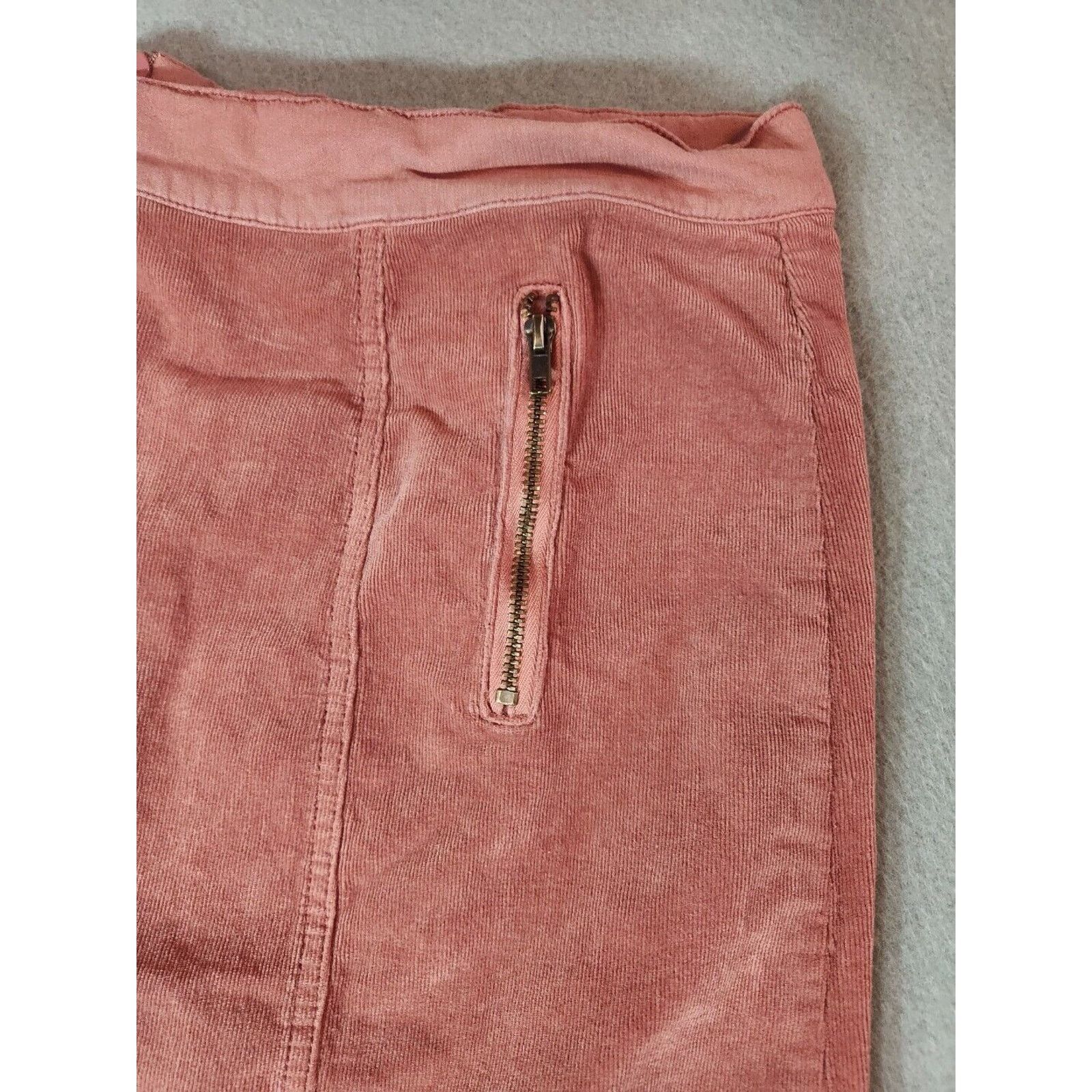 Other Kut From The Kloth Kinsie A Line Pink Clay Blush Corduroy Size 34" / US 12 / IT 48 - 7 Thumbnail
