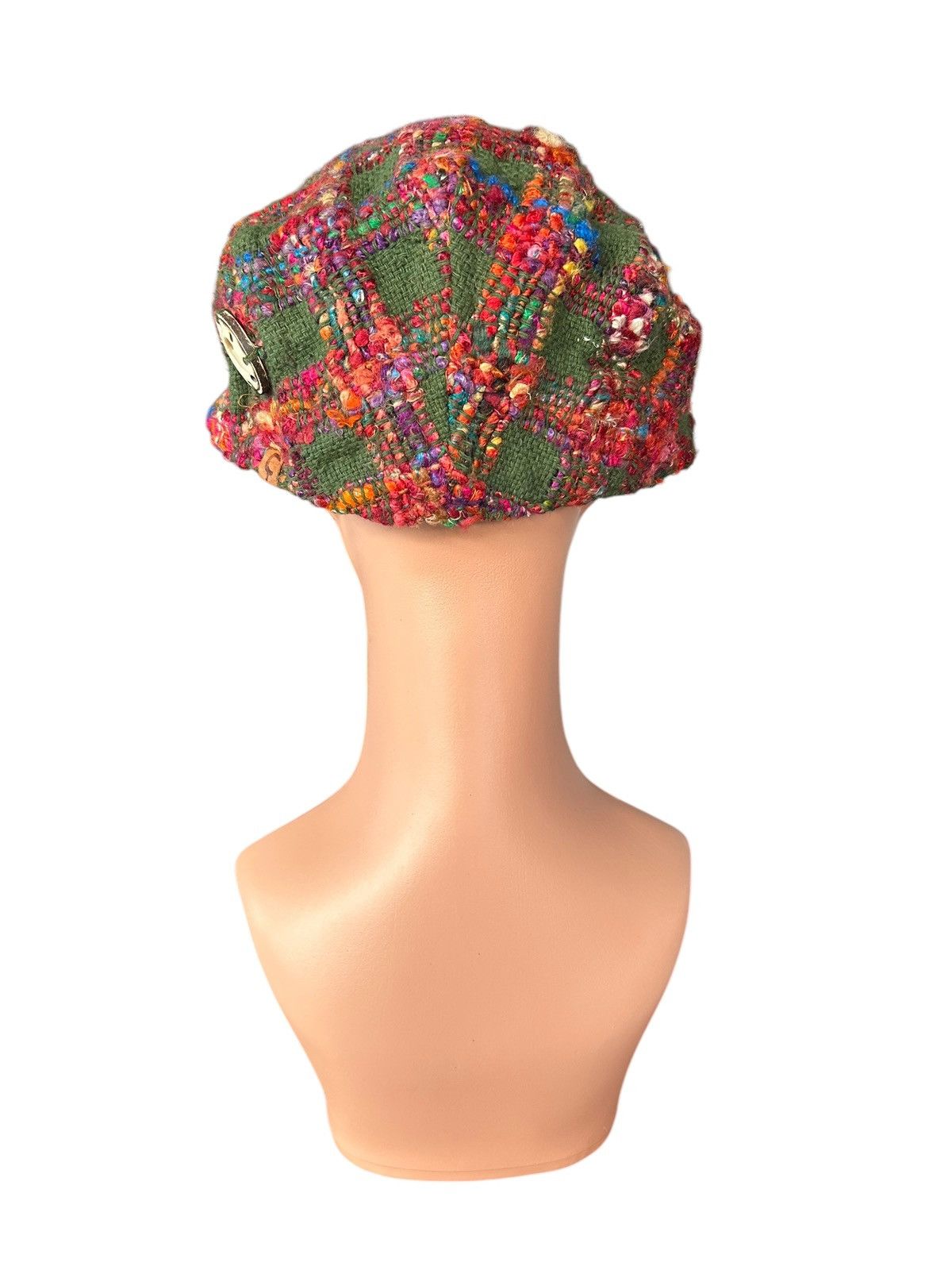Japanese Brand × Kapital × Vintage Rare Amina Hippies Style Knitt Baret Hats Size ONE SIZE - 4 Thumbnail