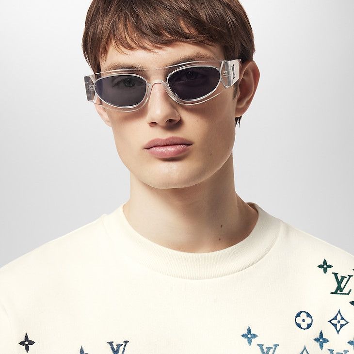 Louis Vuitton LV Clash Round Cat Eye Sunglasses Size ONE SIZE - 5 Thumbnail