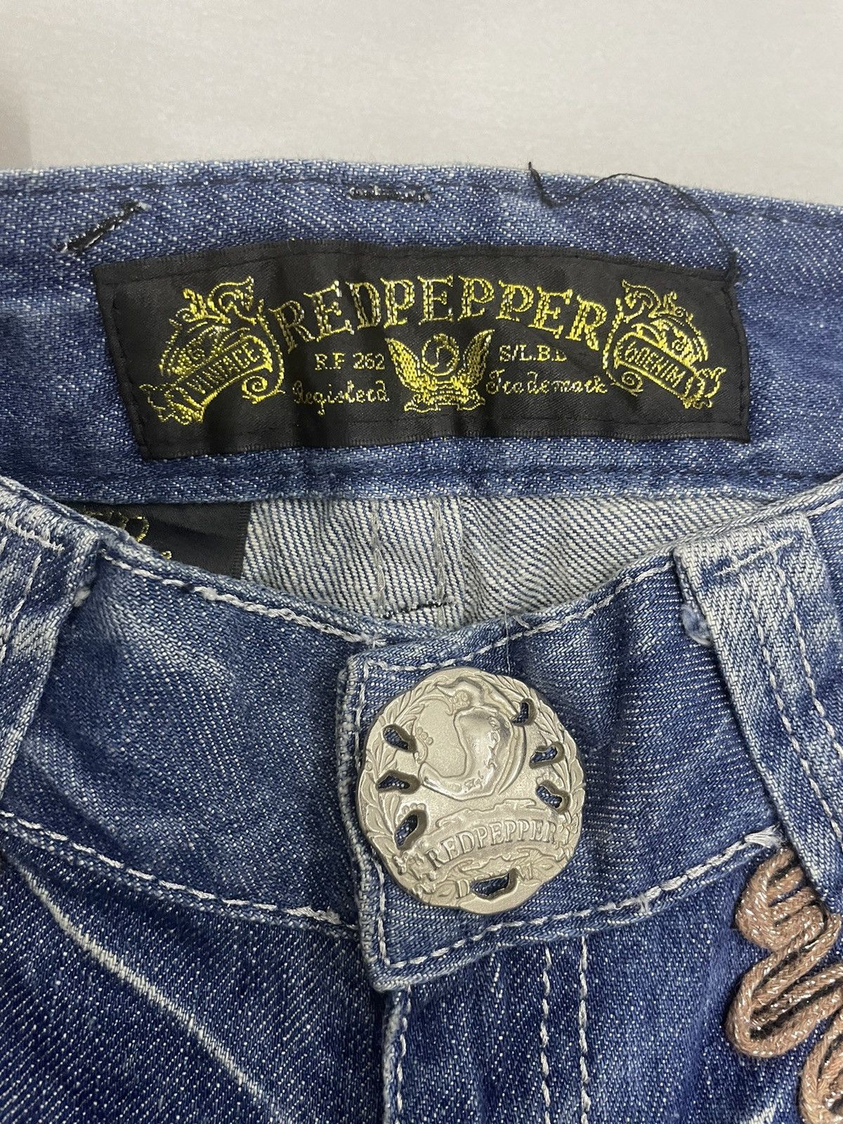 Hysteric Glamour RedPepper Japan Flare Jeans Size US 29 - 8 Thumbnail