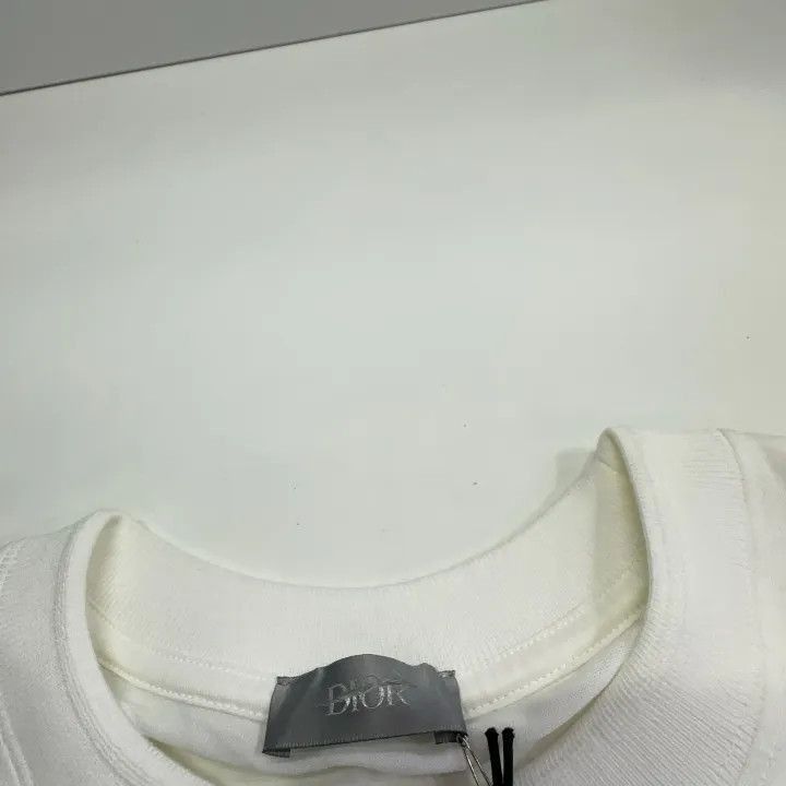 Dior Dior Dior SS23 Simple White Short Sleeve T-Shirt 0079-2507 Size US M / EU 48-50 / 2 - 4 Thumbnail