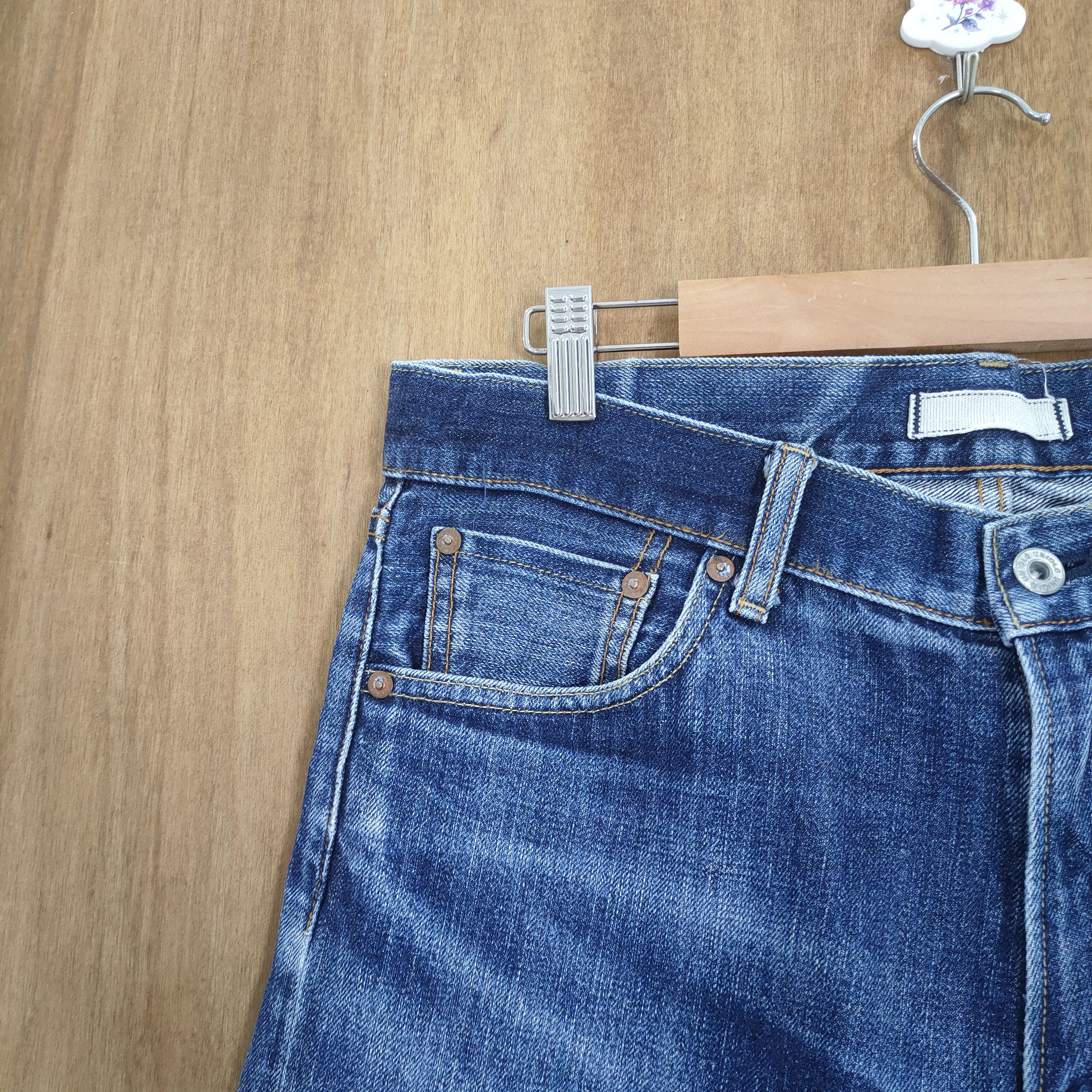 Japanese Brand 32×30 💥 VINTAGE JAPANESE SELVEDGE DISTRESSED JEANS PANTS Size US 32 / EU 48 - 5 Thumbnail
