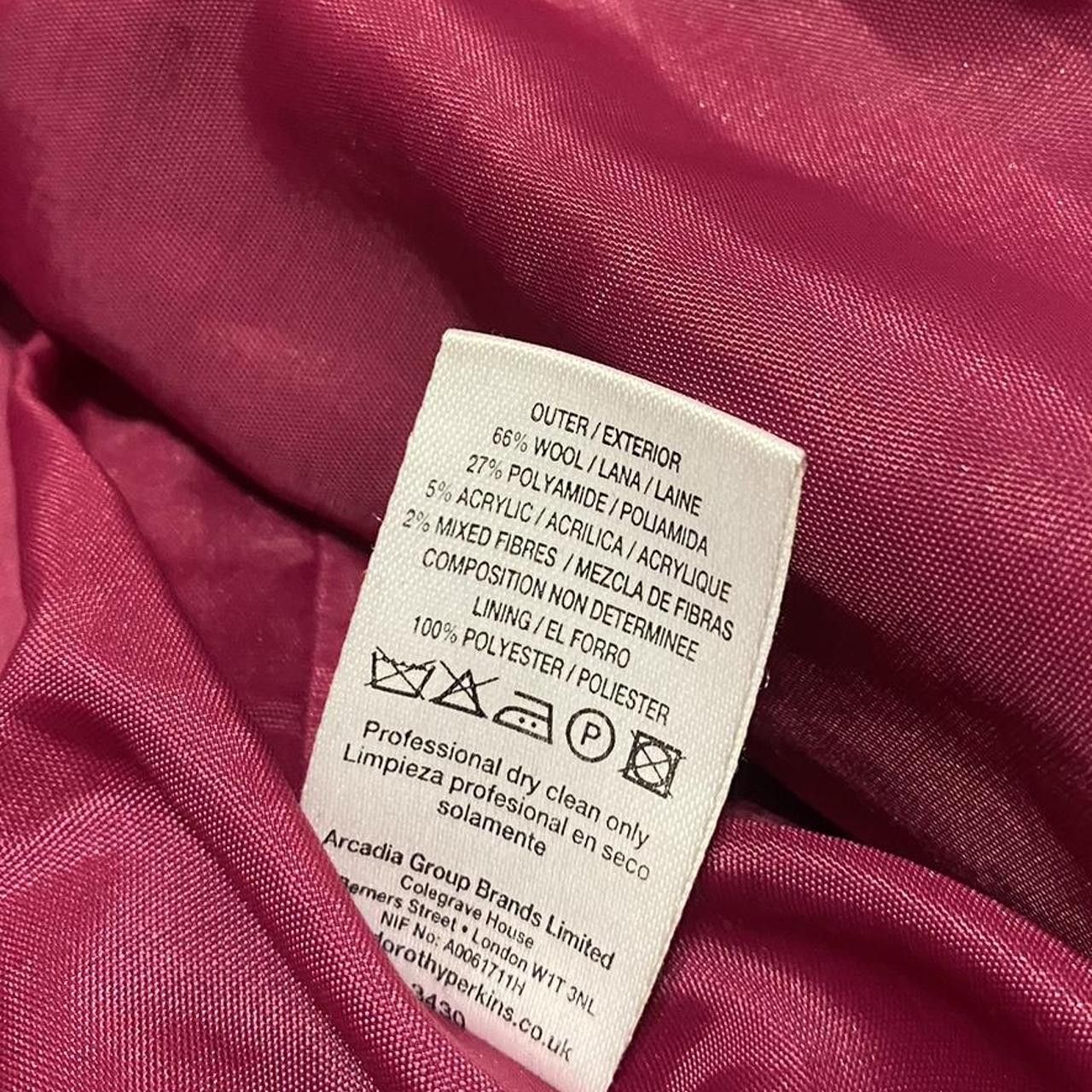 Other Grey wool overcoat with pink lining #wintercoats Size US M / EU 48-50 / 2 - 5 Thumbnail