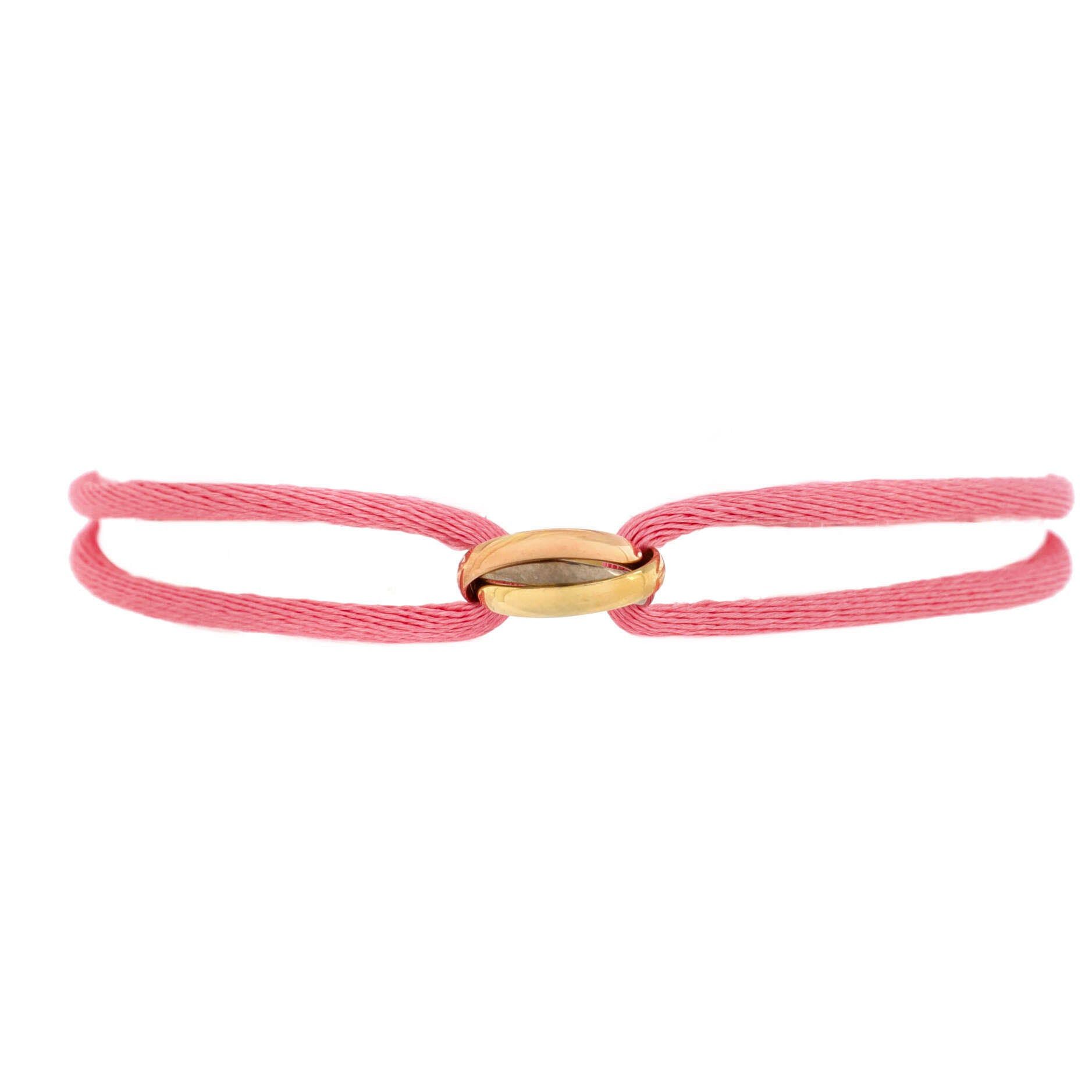 Trinity On Cord Bracelet