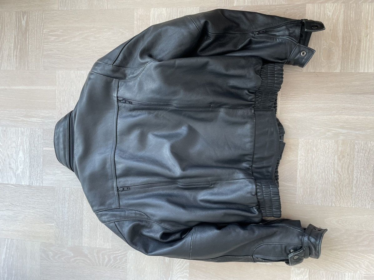 FirstGear Vintage Leather Motorcycle Jacket Size US XL / EU 56 / 4 - 3 Thumbnail
