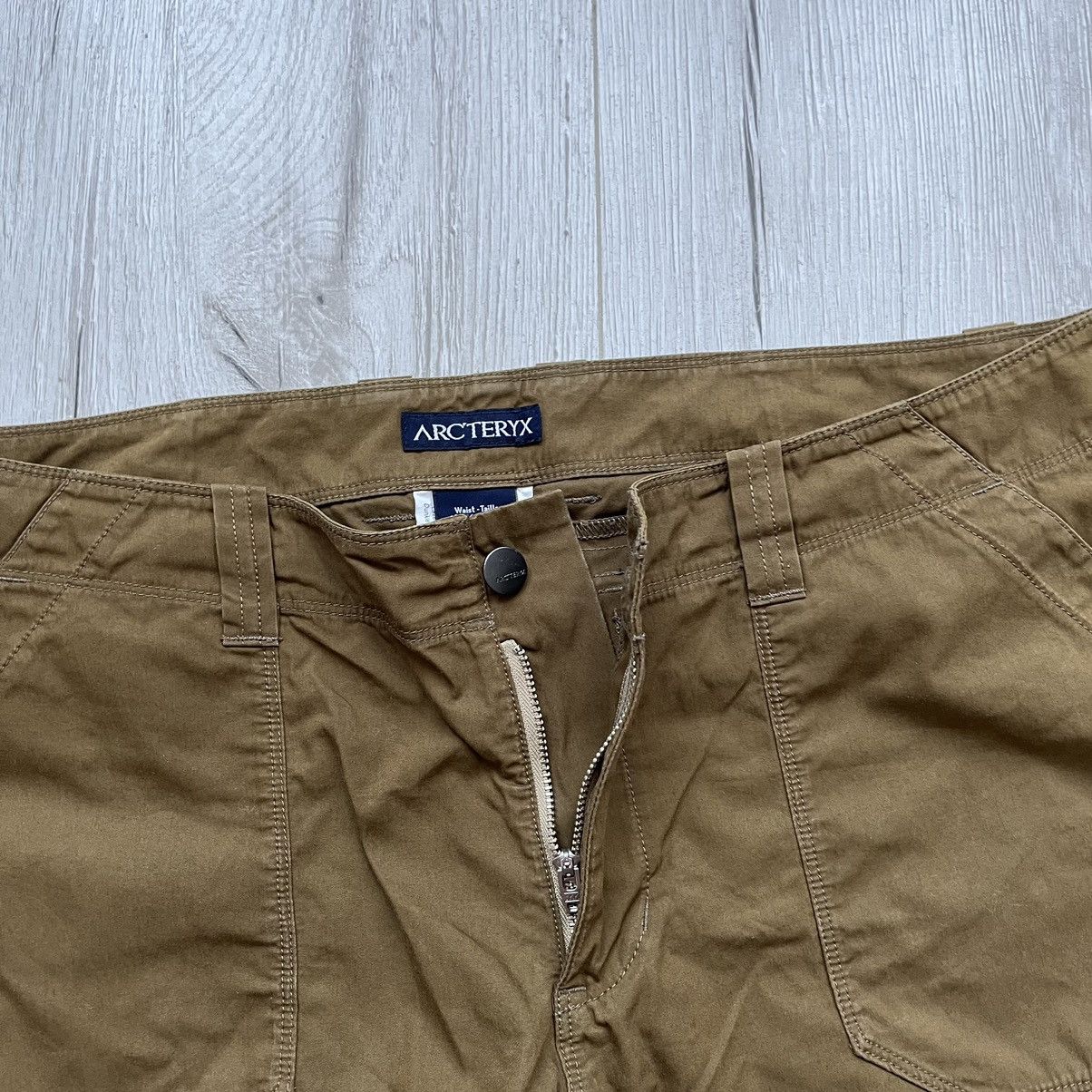Arc'teryx Vintage Arcteryx Cargo Bondage Shorts Breeches Y2K Brown Size US 32 / EU 48 - 6 Thumbnail