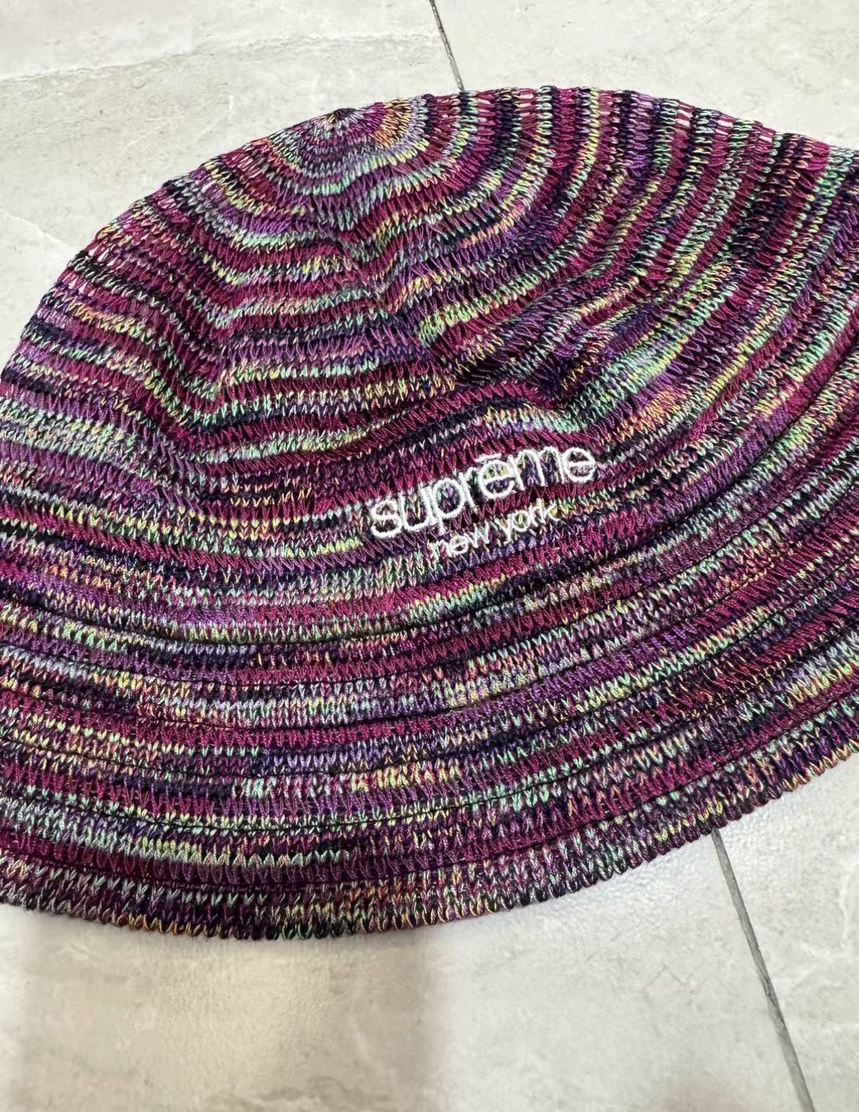 Supreme Supreme SS25 Week 3 Open Knit Crusher J34 Size ONE SIZE - 2 Thumbnail