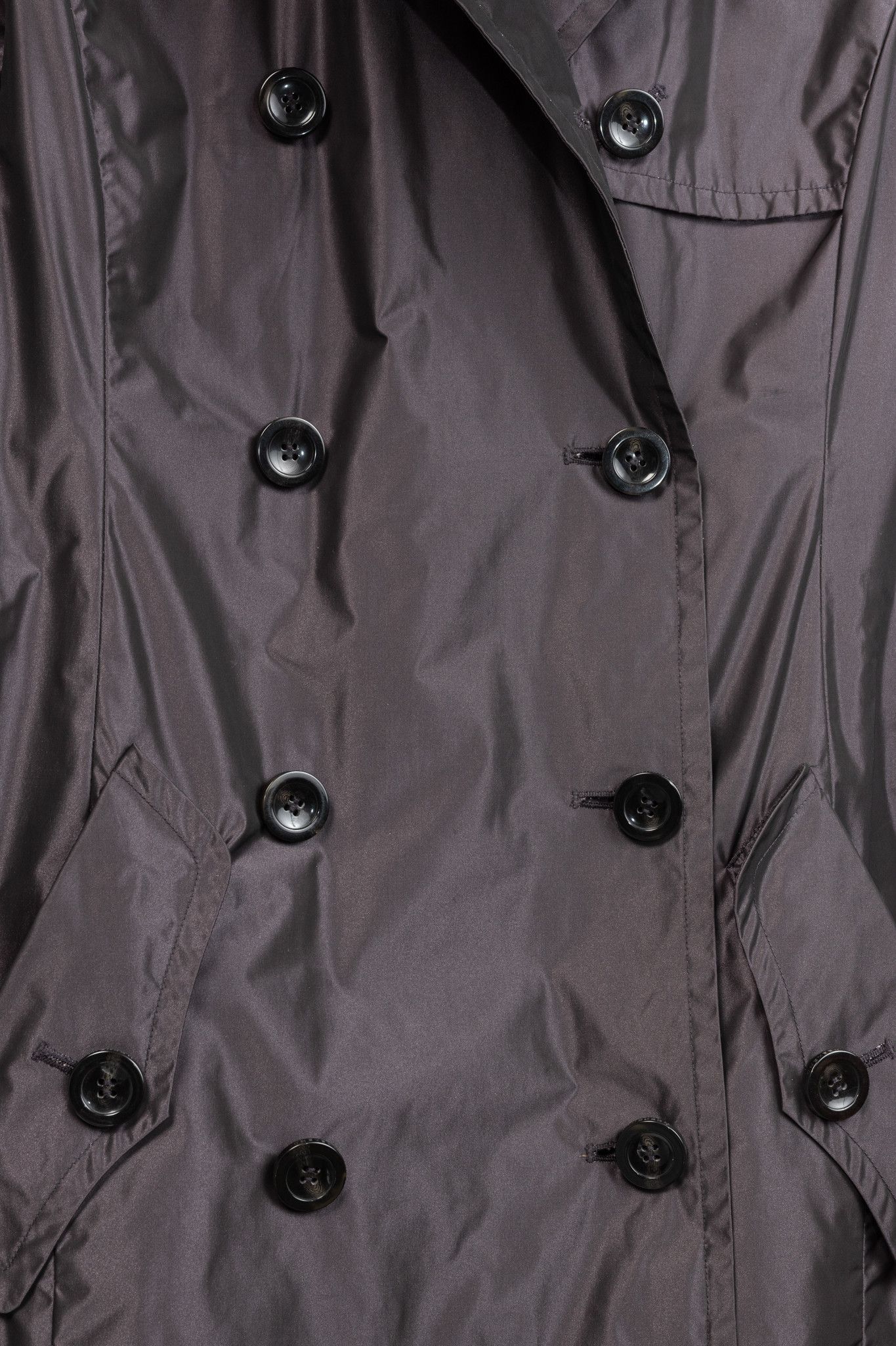 Weekend Max Mara Weekend Max Mara Taffeta Double-Breasted Belted Trench Coat Size M / US 6-8 / IT 42-44 - 9 Thumbnail