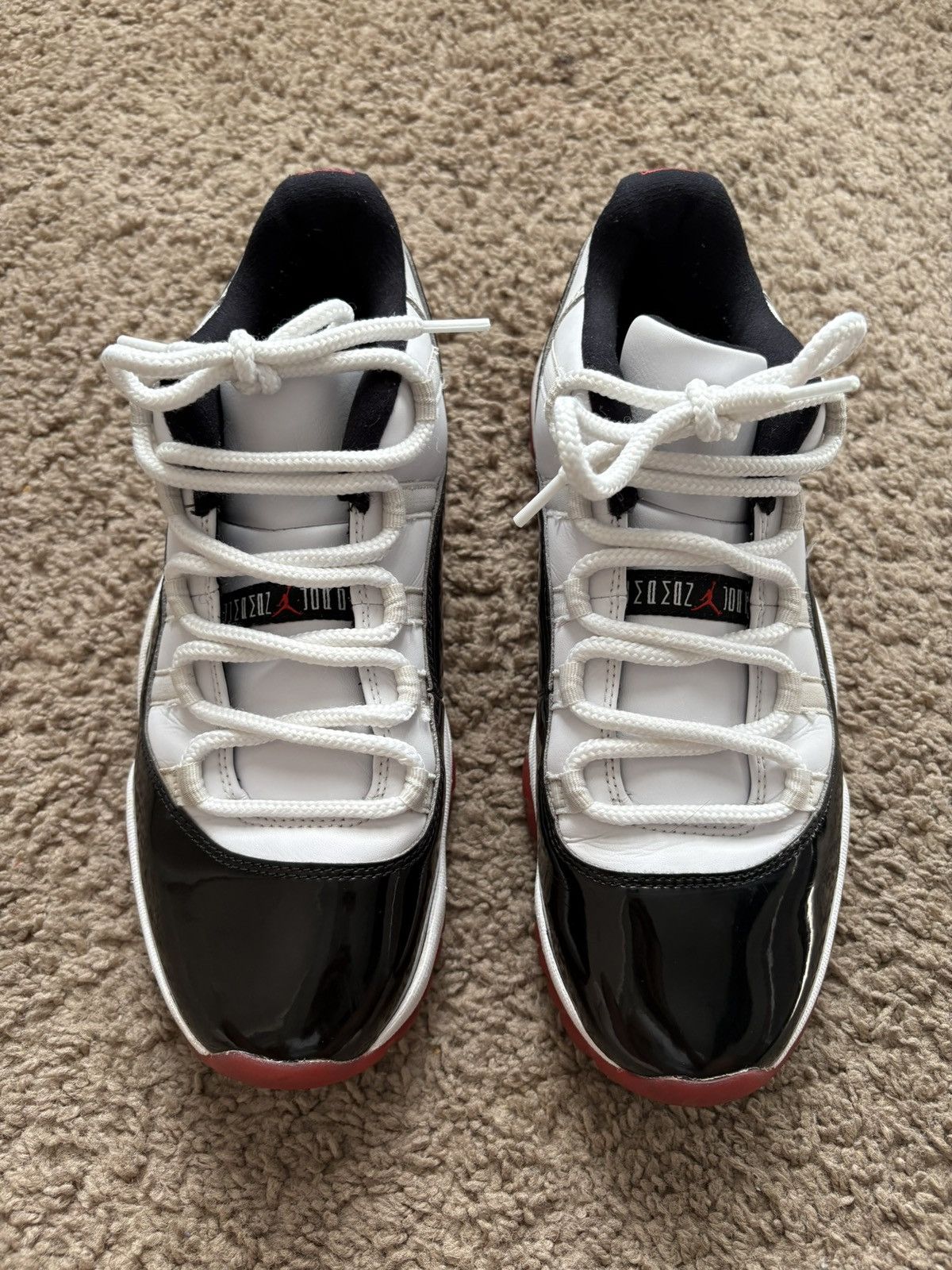 Jordan Brand Jordan 11 Low Concord Bred Size US 9.5 / EU 42-43 - 4 Thumbnail