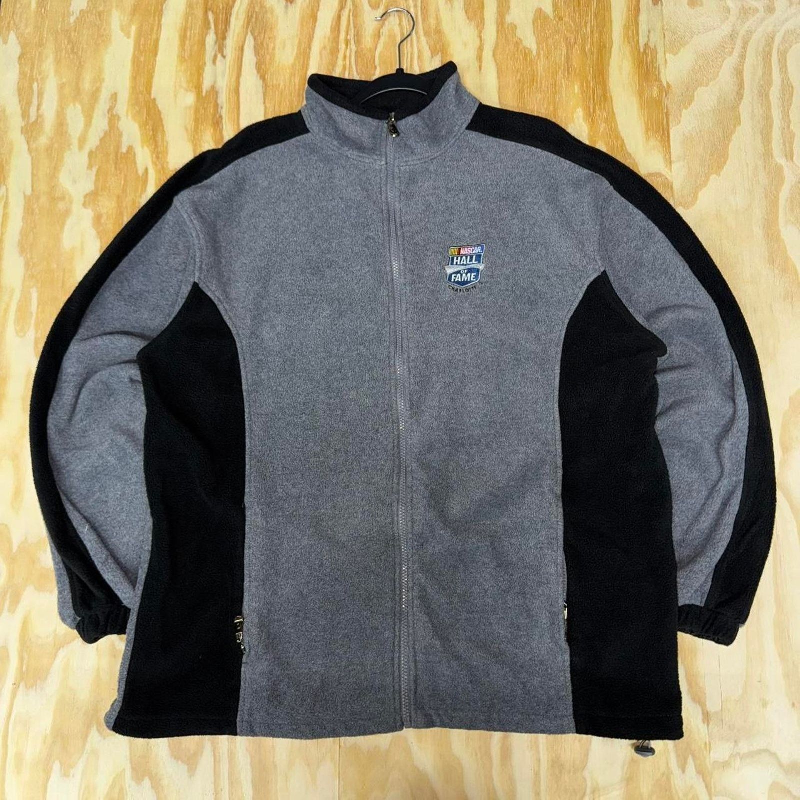 NASCAR Vintage y2k nascar fleece hall of fame 2000 embroider jacket Size US XL / EU 56 / 4 - 1 Thumbnail