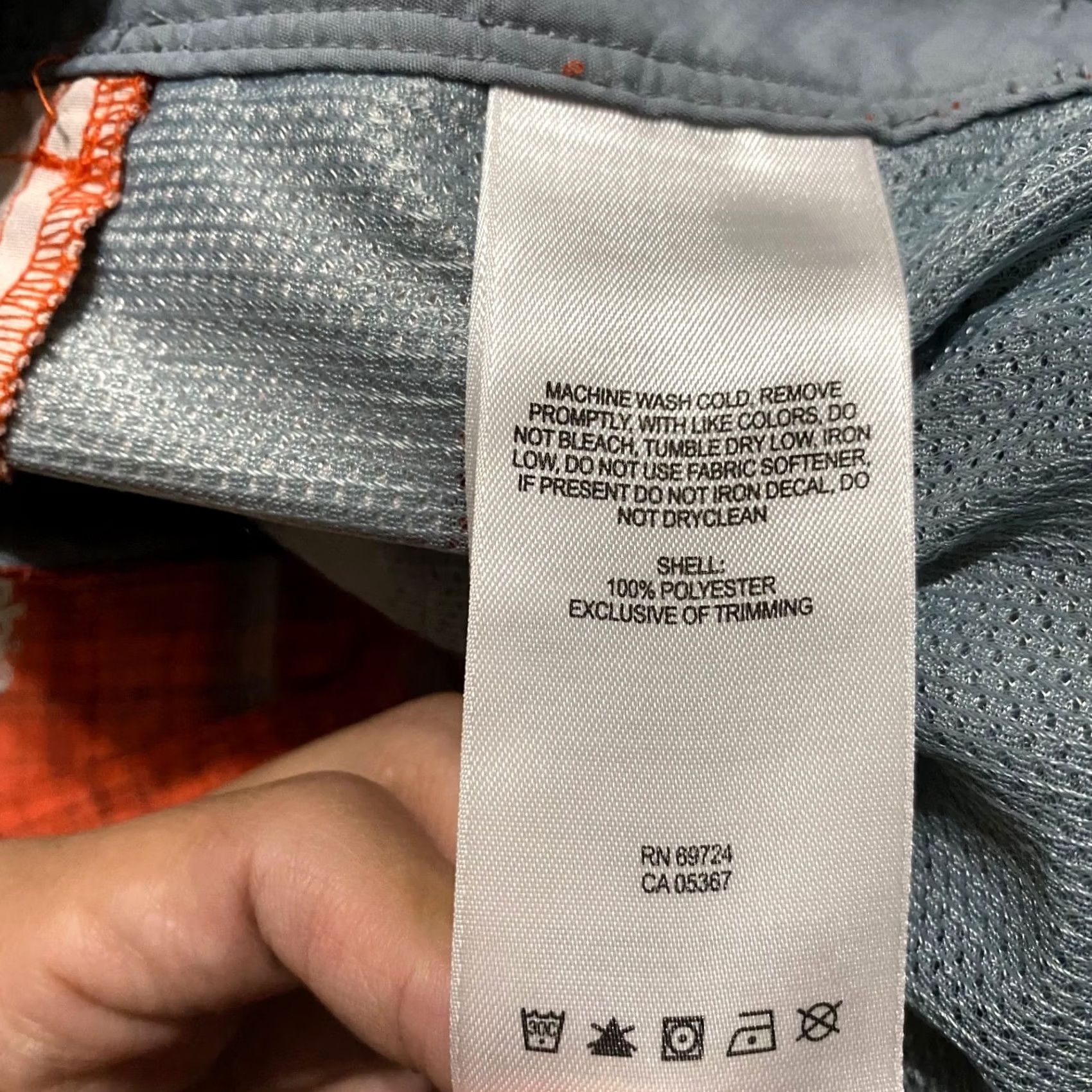 Vintage Columbia Board Shorts Mens sz 34 Orange Plaid Outdoor Beach Pockets Inseam 10" Size US 34 / EU 50 - 4 Thumbnail