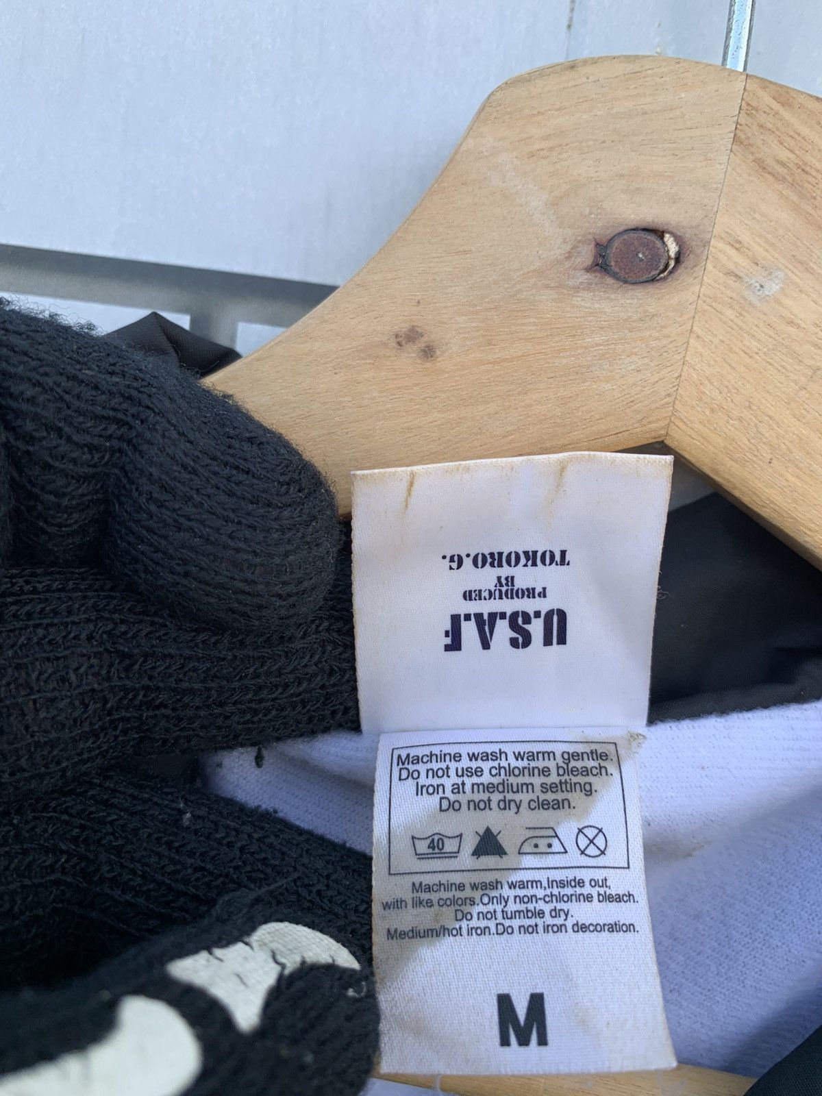 Vintage Vintage USAF SETAGAYA A. F. BASE WINDBREAKER BY TOKORO G. Size US M / EU 48-50 / 2 - 14 Thumbnail