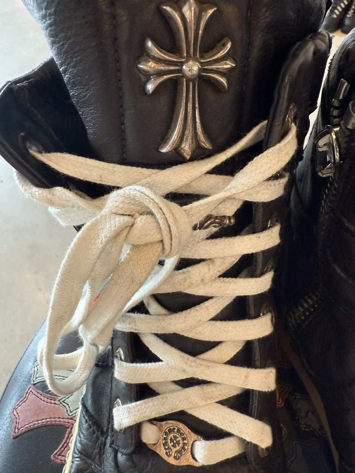 Chrome Hearts × Rick Owens CHROME HEARTS X RICK OWENS DUNKS Size US 9.5 / EU 42-43 - 4 Thumbnail