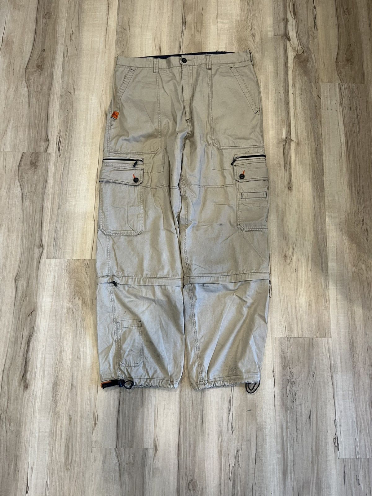 Vintage Vintage wear 1 first wide leg baggy cargo pants Size US 36 / EU 52 - 1 Thumbnail