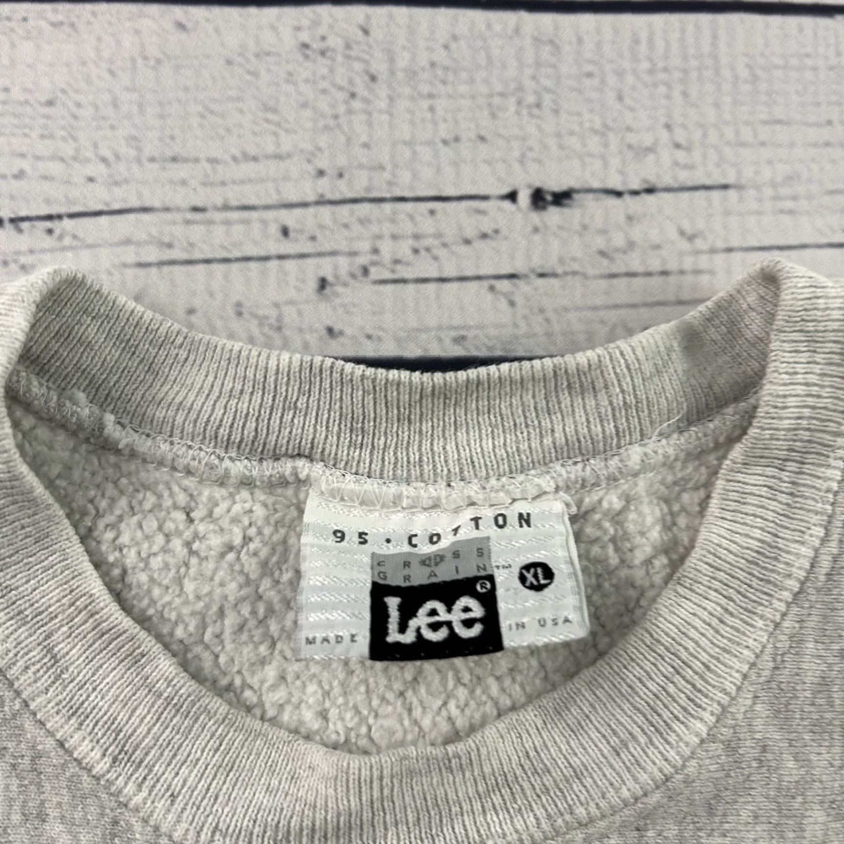 Lee Vintage Lee '93 Sigma Pi Pullover Crewneck Sweatshirt Men's XL Gray Size US XL / EU 56 / 4 - 3 Thumbnail